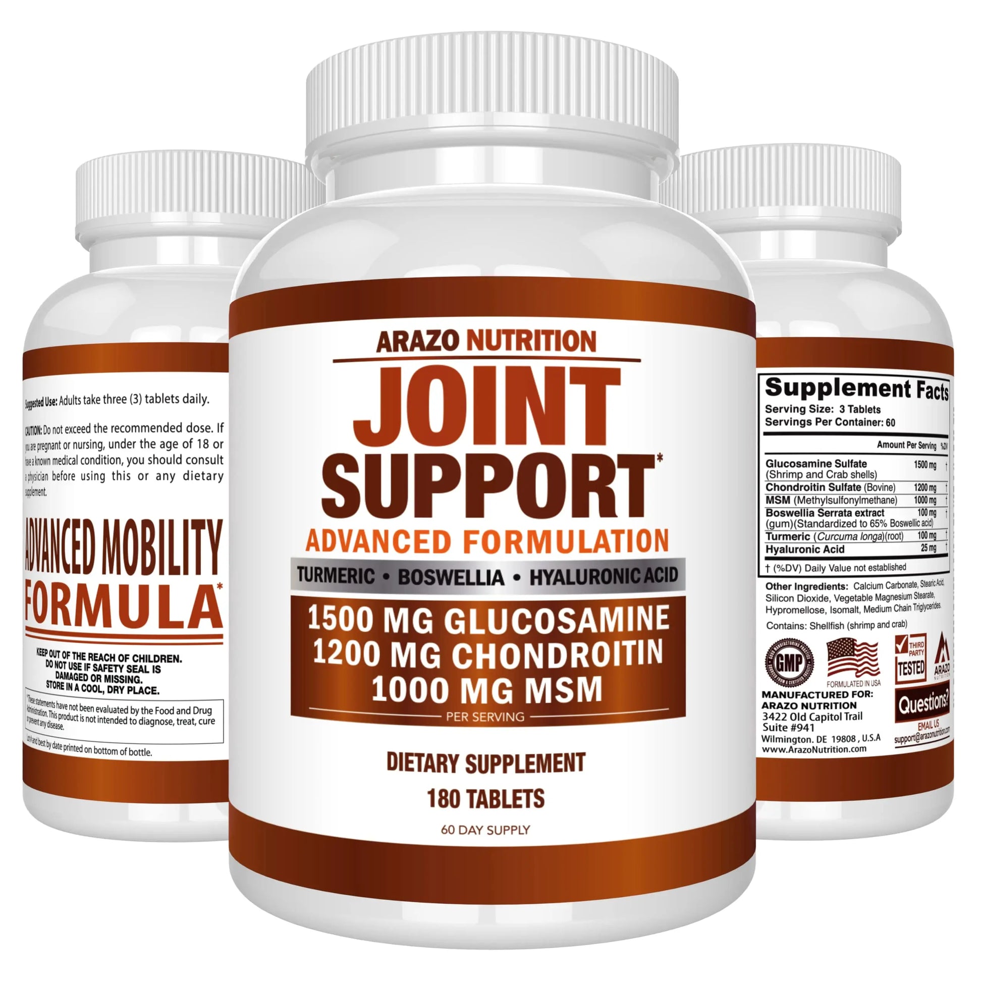 Glucosamine Chondroitin Turmeric Msm Boswellia - Joint Support Supplement for Relief My Store Au supplements