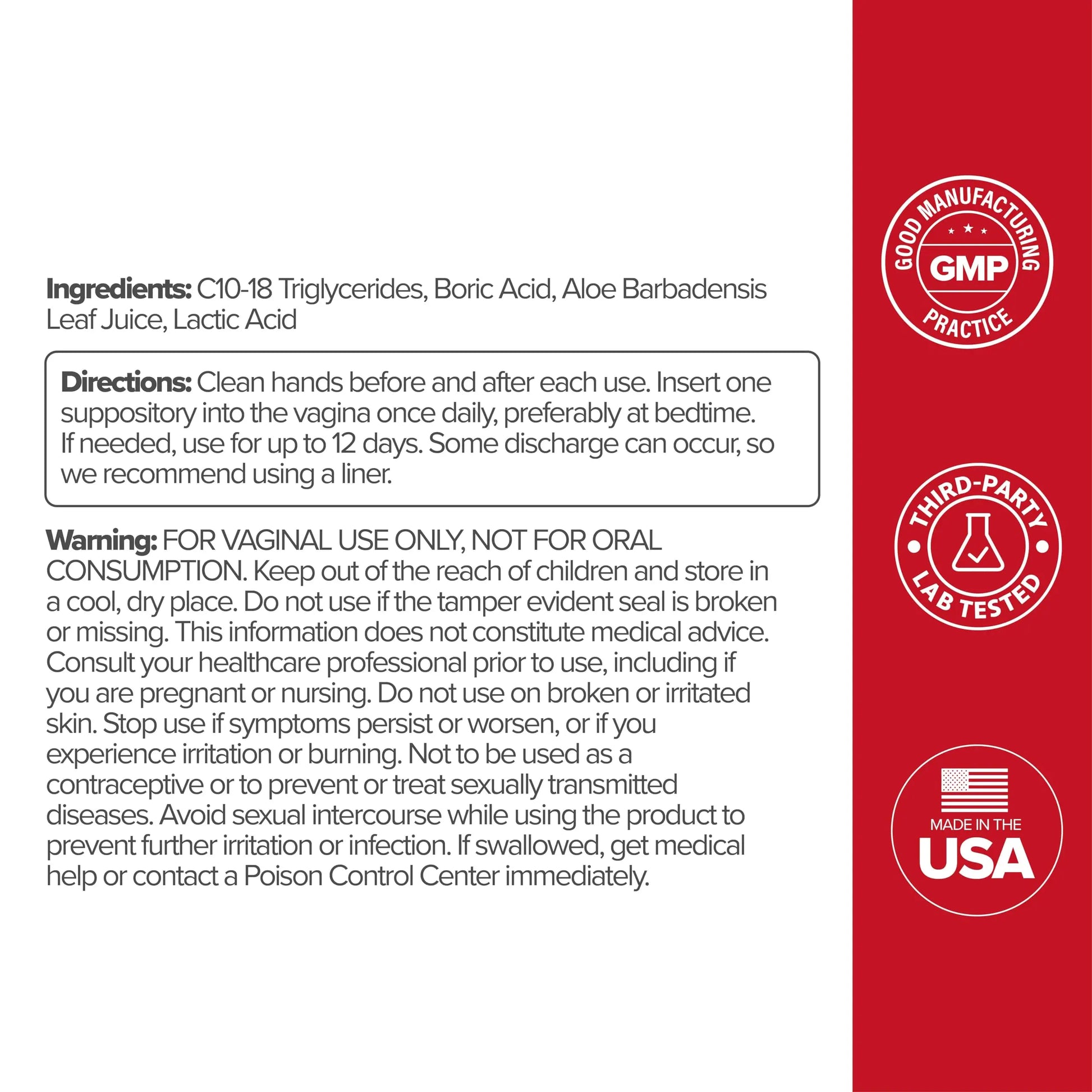 O Positiv URO Vaginal Probiotic and URO Boric Acid Vaginal Suppository Bundle O Positiv Au supplements