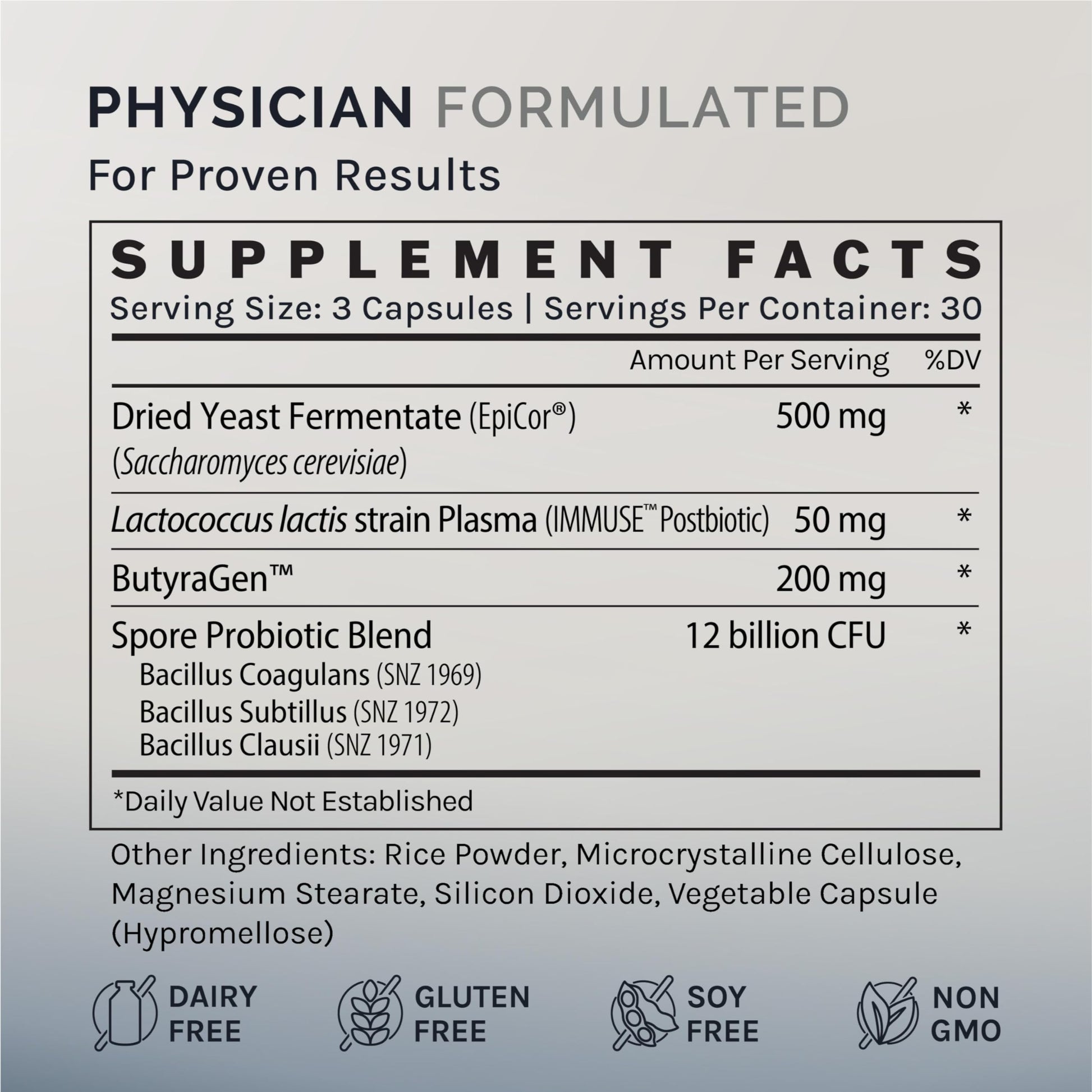 InfiniWell GI Prime - Pre, Post & Probiotics for Digestive Health - Aid Immune Function & Support The Gut-Brain Axis - with Bacillus Probiotics for Women & Men (90 Capsules) InfiniWell Au supplements