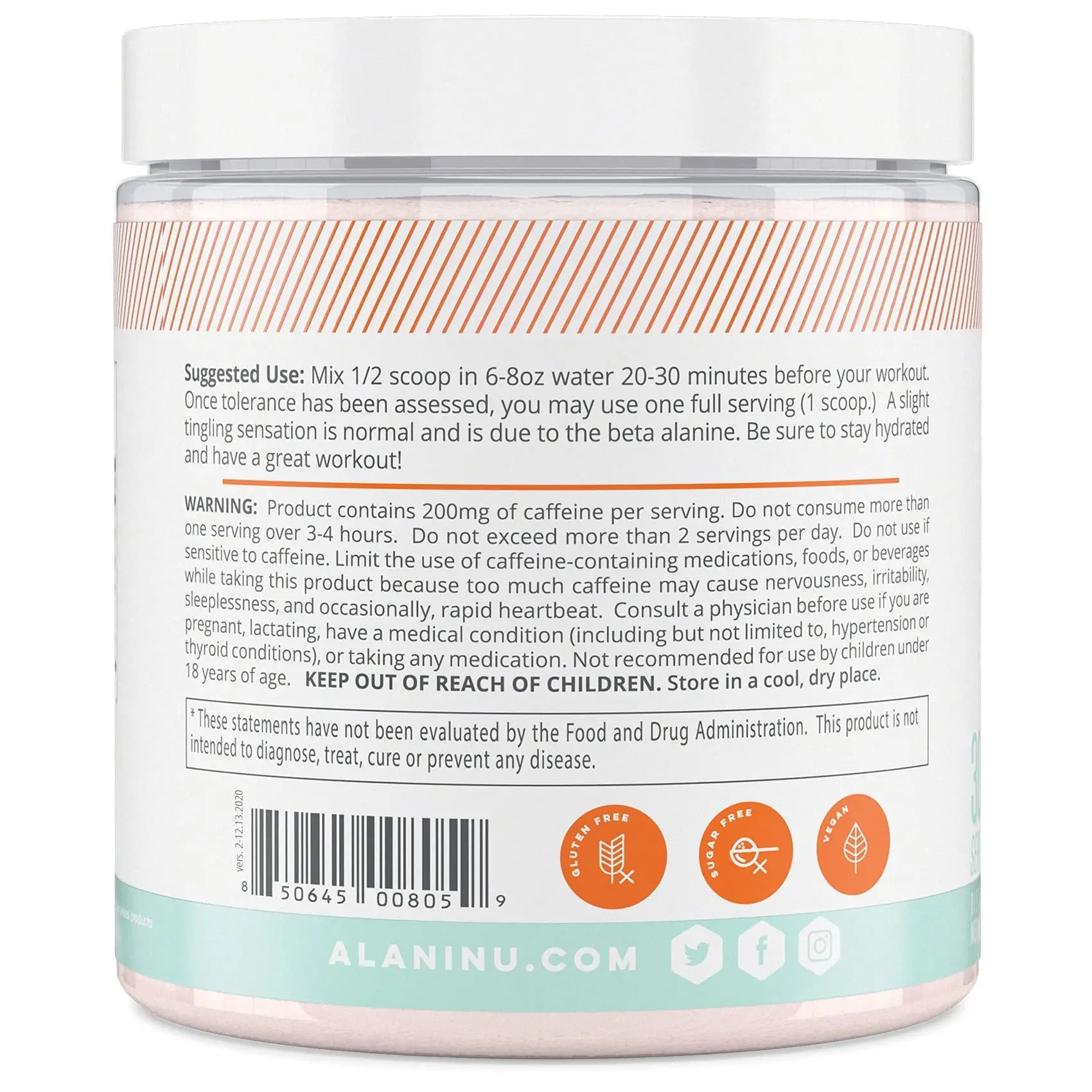 Alani Nu Pre Workout Powder | Amino Energy Boost | Endurance Supple Alani Nu Au supplements
