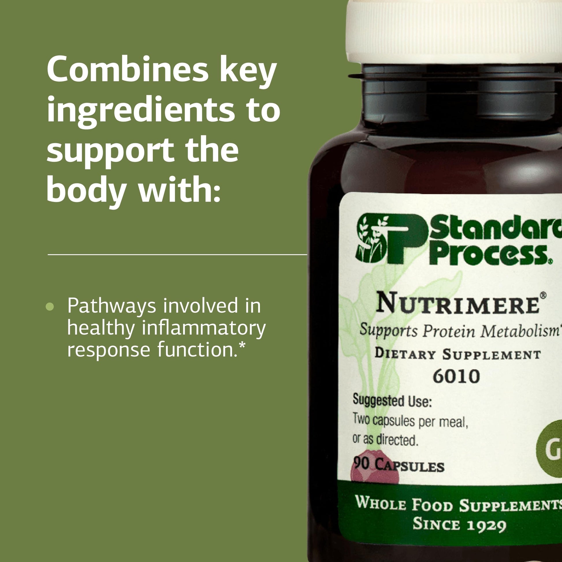 Standard Process Nutrimere - Supports Joint Health - Joint Supplement with Perna Canaliculus & New Zealand Green Mussel - Gluten-Free, Non-Soy & Non-Dairy - 90 Capsules Standard Process Inc. Au supplements