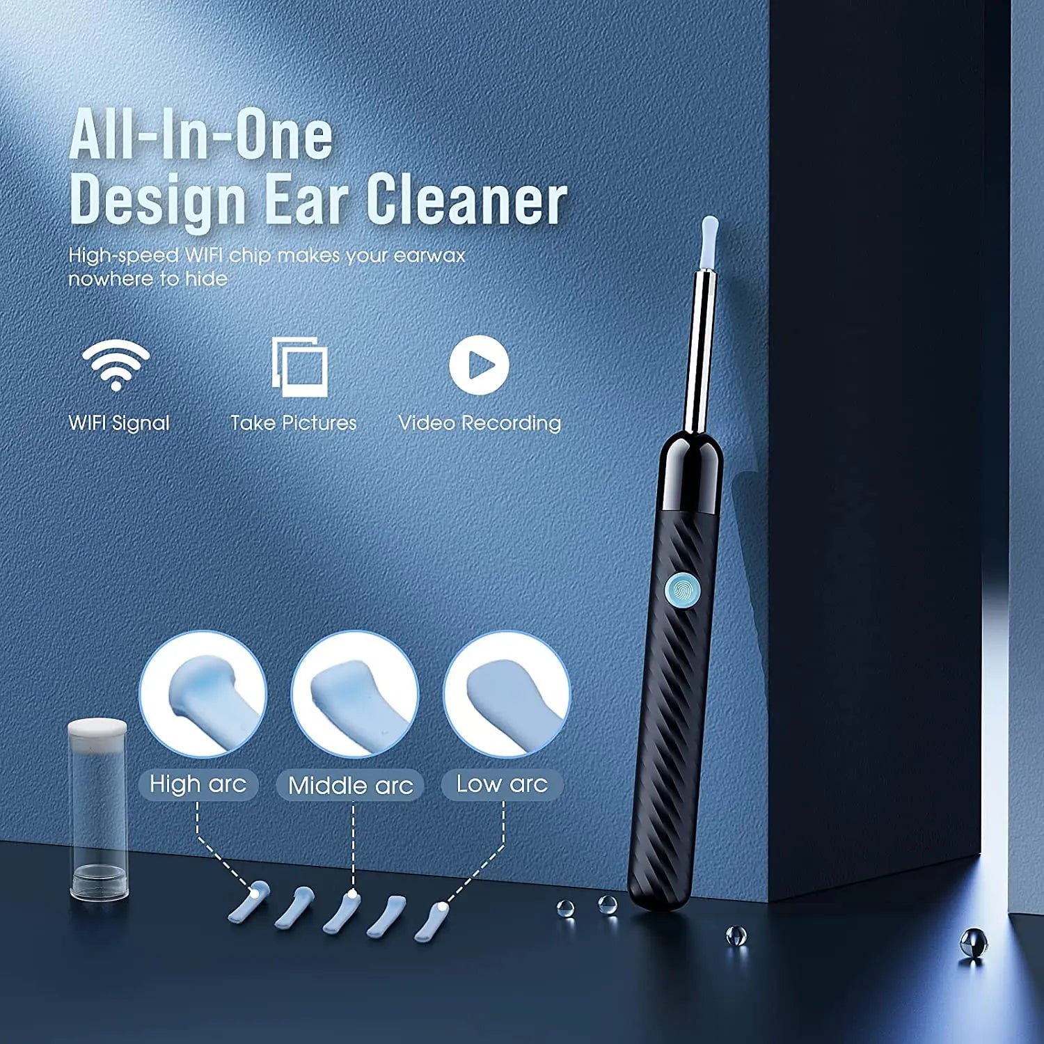 Ear Wax Removal - Earwax Remover Tool with 8 Pcs Ear Set - Ear Cleaner LEIPUT Au supplements