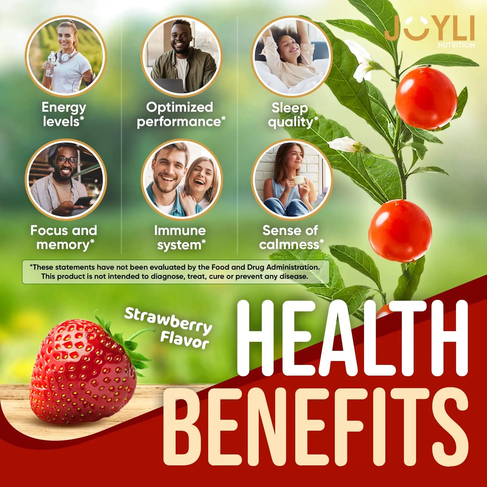 Ashwagandha Gummies for Women & Men - Natural Calm Gummies with Ashwagandha JOYLI Nutrition Au supplements