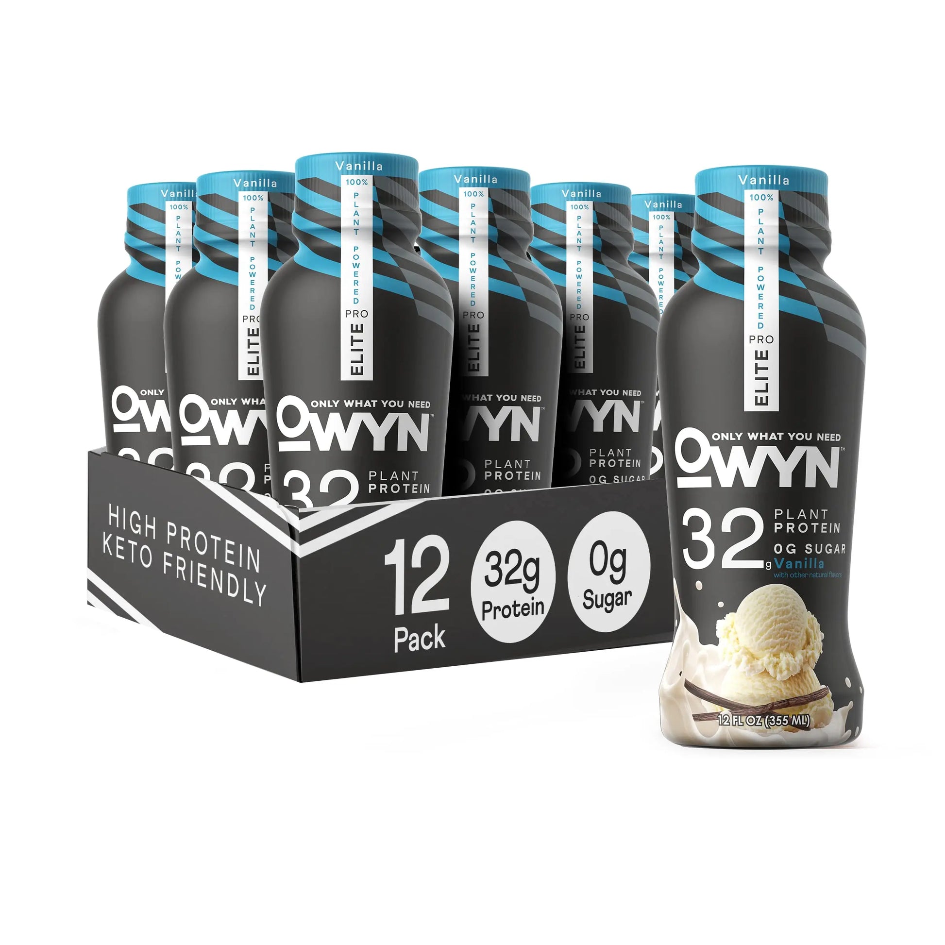 OWYN Only What You Need Pro Elite Vegan Plant Based High Protein Shake, Vanilla OWYN Only What You Need Au supplements