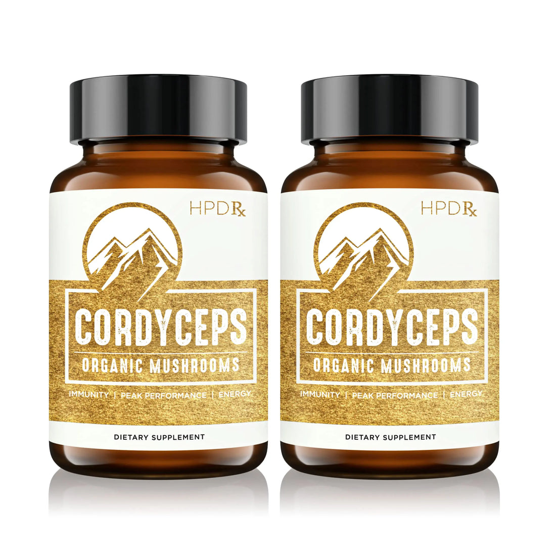 HPD Rx Premium Organic Cordyceps Mushroom Extract Performance , Pack of 2 HPD Rx Au supplements