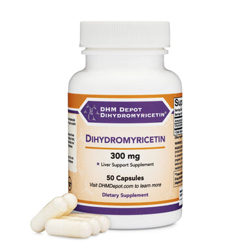 Dihydromyricetin (DHM) 50 Capsules, 300mg, Liver Support Supplement (Third Party Double Wood Supplements Au supplements