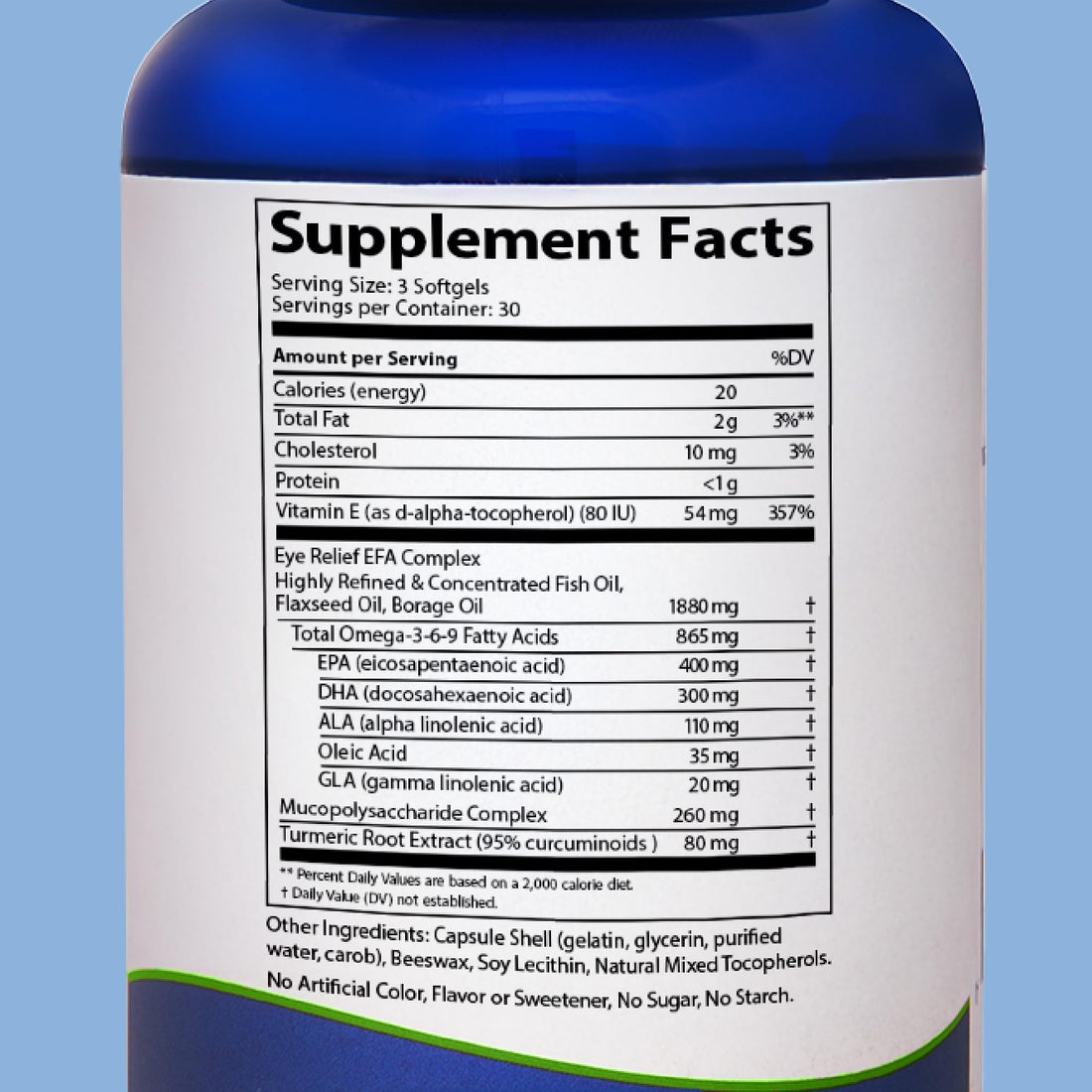 Doctor’s Advantage Eye Relief Supplement - 90 Softgels, 1-Month Supply - Natural Triglyceride Omega 3 Fish Oil for Retinal Gland Support Doctor's Advantage Au supplements