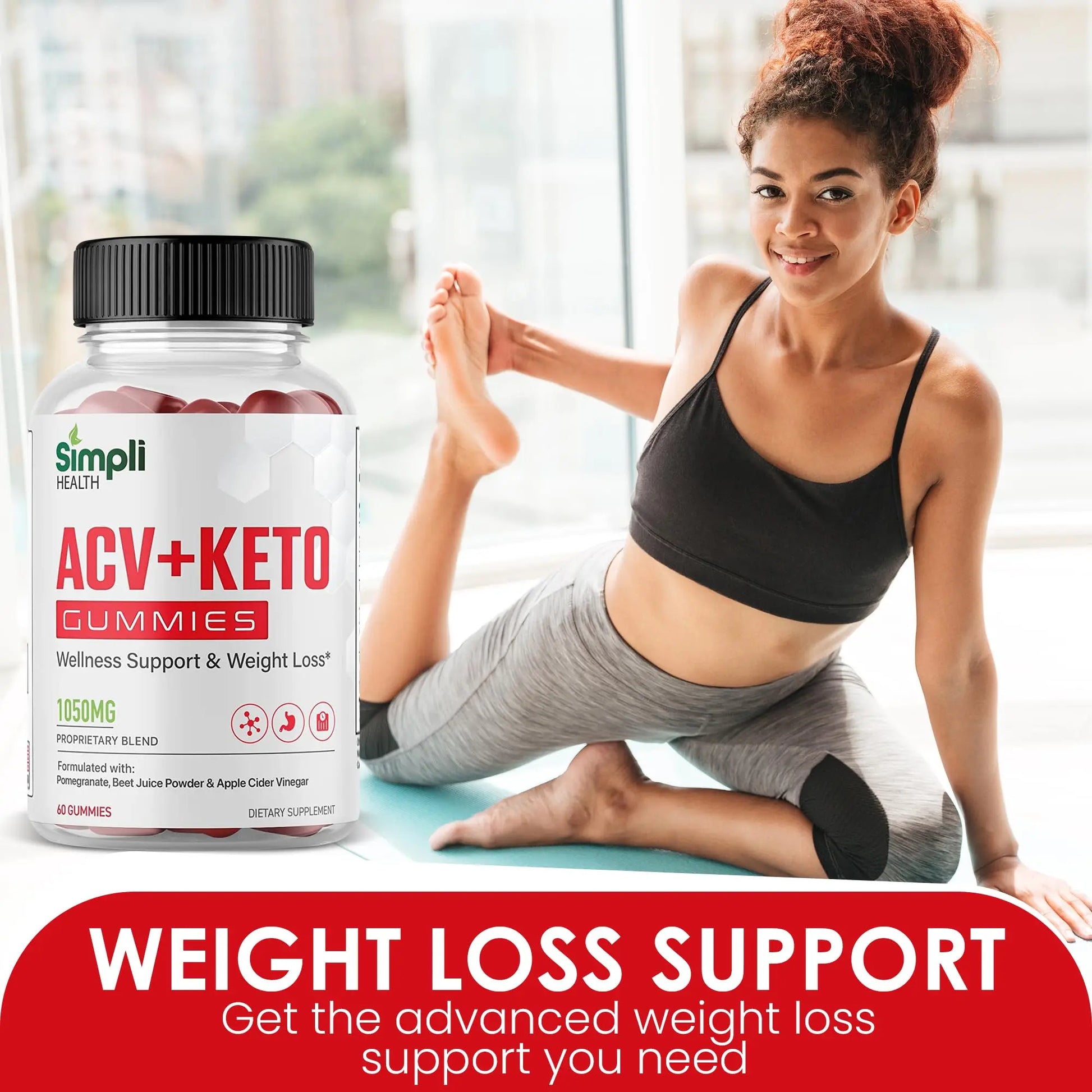 Nutrocell Simpli Health ACV Ketos Gummies Keto Apple Cider Vinegar 1050mg, Simplihealth Nutrocell Au supplements