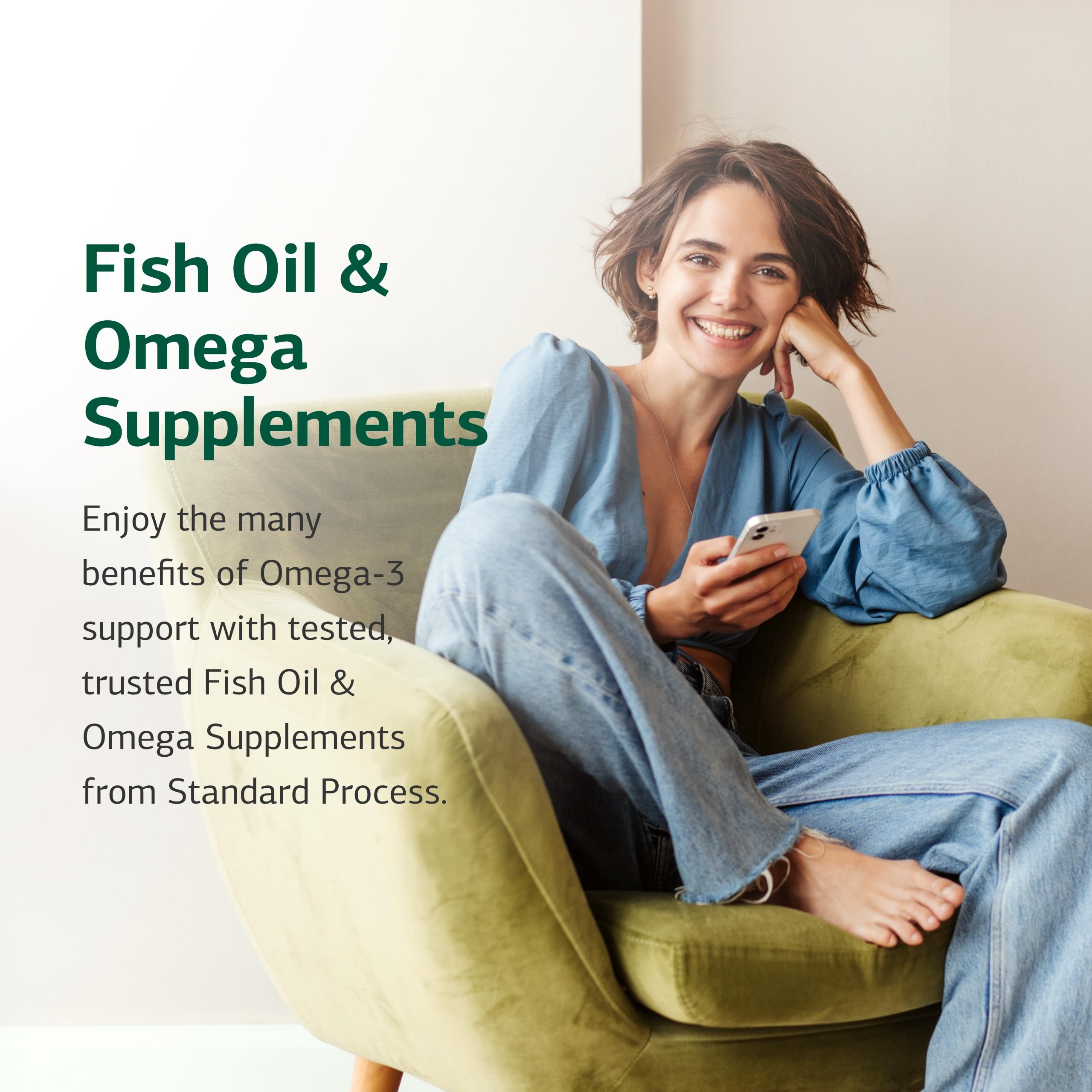 Standard Process Olprima DHA - Omega-3 Supplement for Heart & Brain Health - Gluten-Free, Non-Dairy & Non-Soy - 60 Softgels (30 Servings) Standard Process Inc. Au supplements