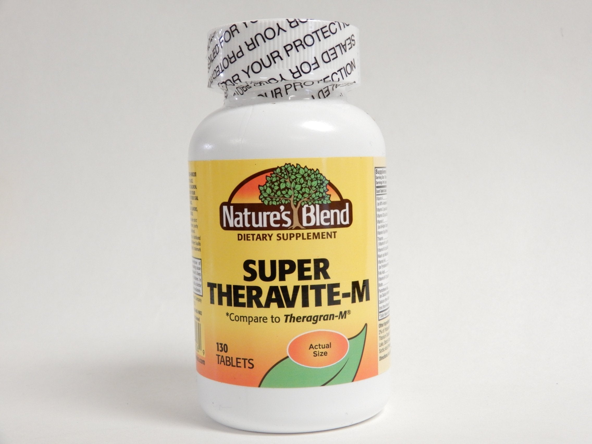 NAT B Super THERA Vite M TB 130 Nature's Blend Au supplements