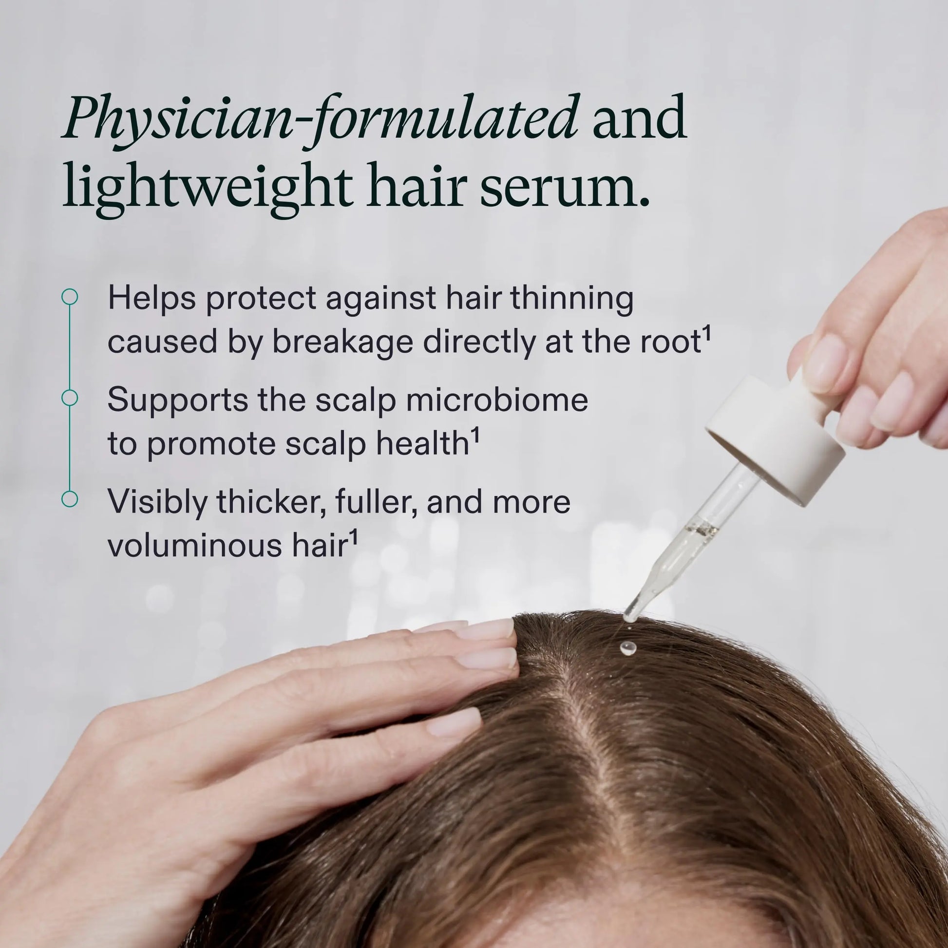 Nutrafol Women's Hair Serum, Safe for Hair Extensions and Color, for Visible Thickness and Strength, Vegan, Lightweight and Fast-Absorbing - 1.7 Fl Oz, Pack of 2 Nutrafol Au supplements