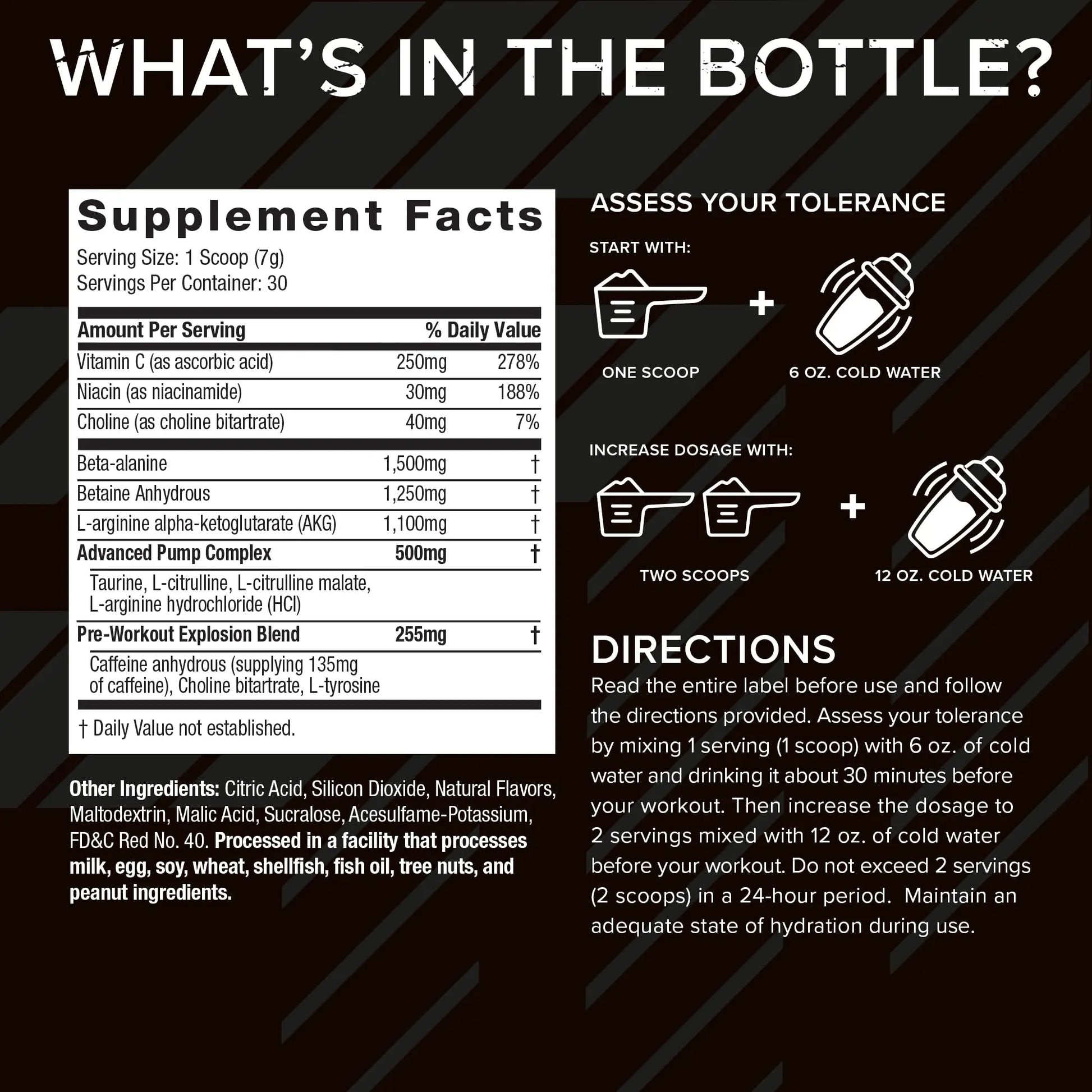 Six Star Pre Workout PreWorkout Explosion Pre Workout Powder for Men & Women PreWorkout Six Star Au supplements
