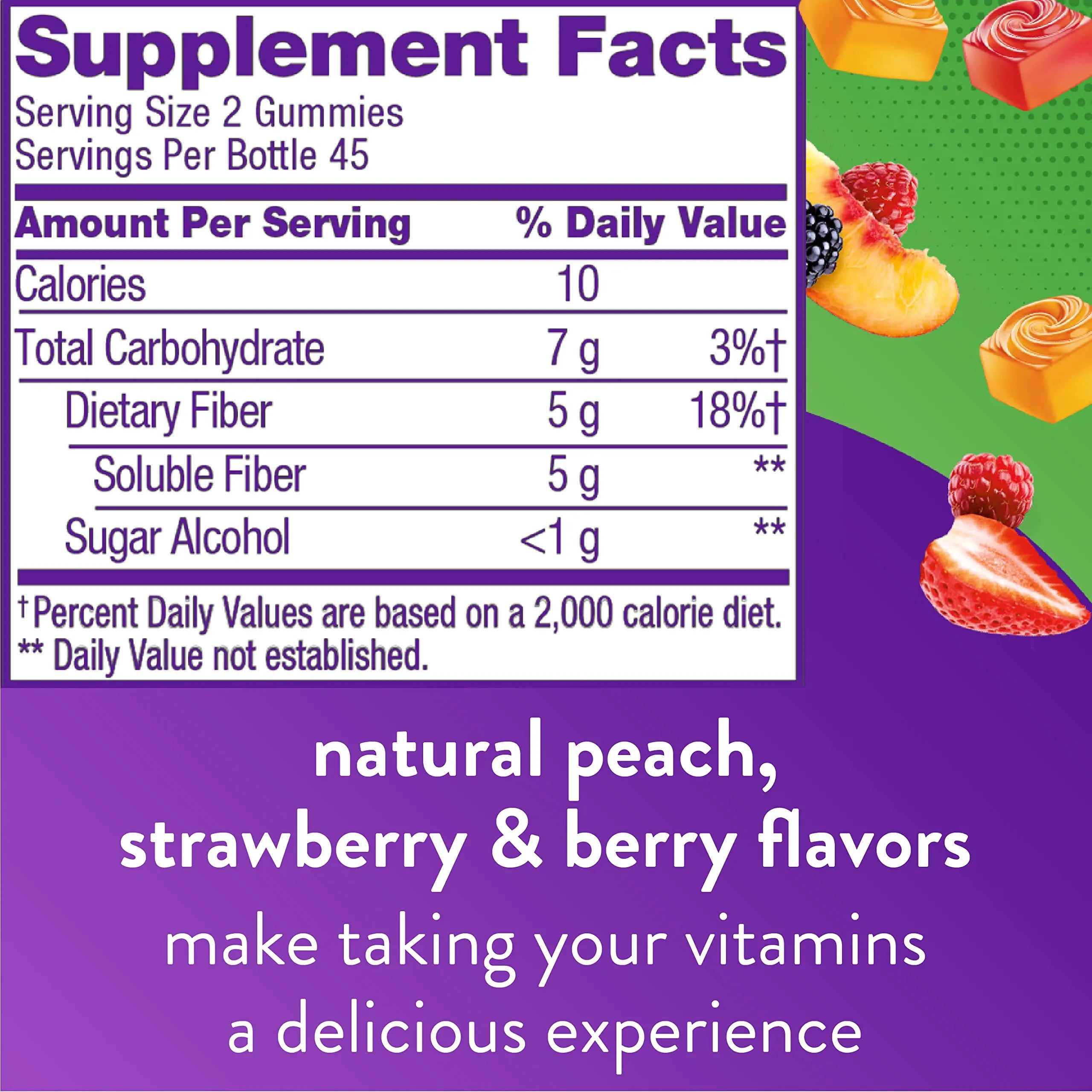 Vitafusion Fiber Well Sugar Free Fiber Supplement & Digestive Advantage Probiotic Vitafusion Au supplements
