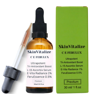SkinVitalize C E ferulux Vitamin C Serum - 30ml: Advanced Formula for Fighting with Wrinkles Msupps.com Au supplements