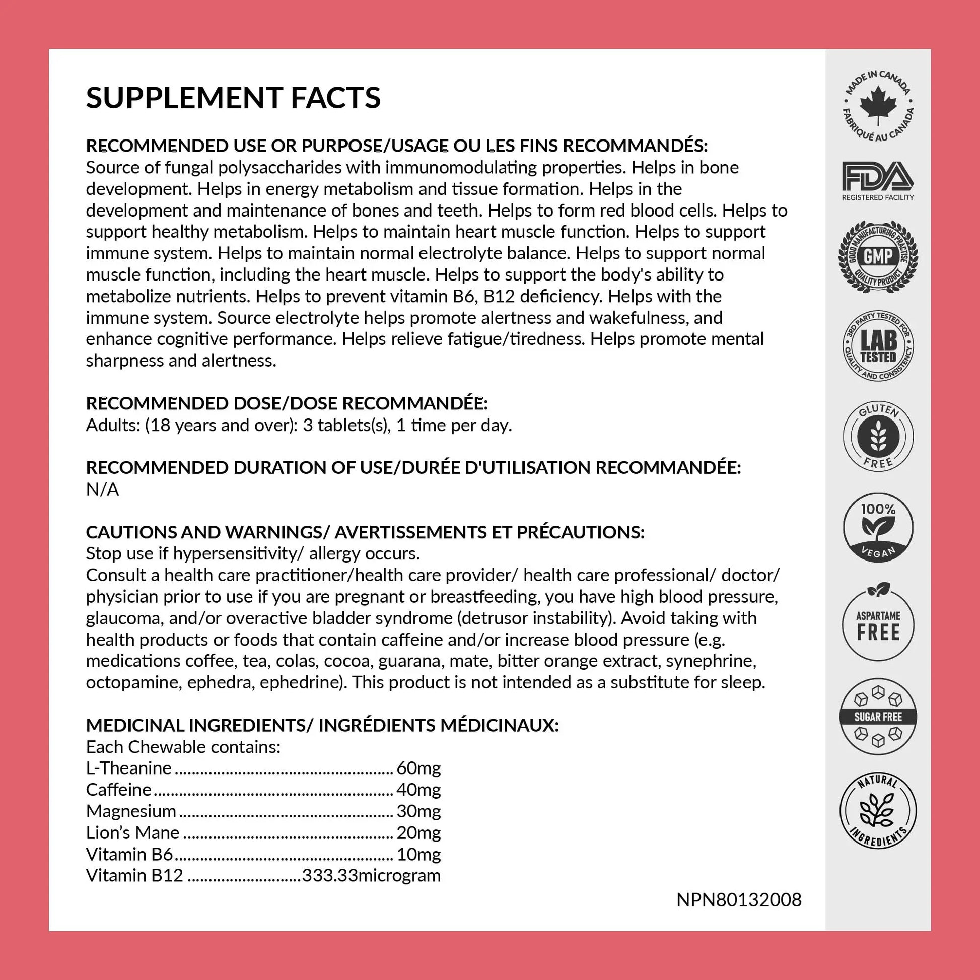 REJUVE+ Focus & Clarity Nootropic Supplement – Brian Boost | L-Theanine, Caffeine, Lion’s Mane, Magnesium, Vitamin B6 & B12 | Brain Support, Memory, Focus & Energy | Mint Flavor (30 Chewables) (1) REJUVE+ Au supplements