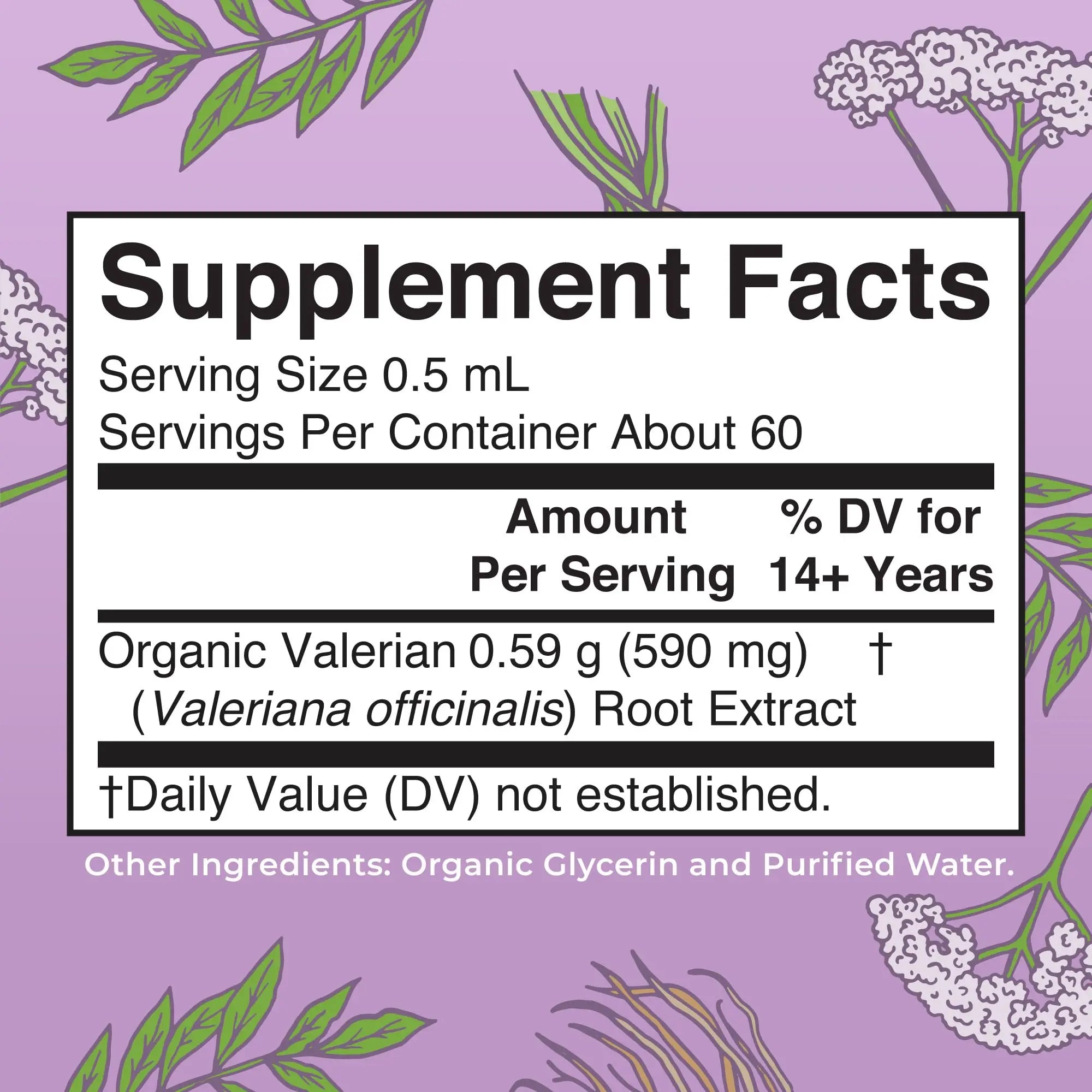 MaryRuth Organics Valerian Root Liquid Drops | 2 Month Supply | Sugar Free | USDA Organic Valerian Root Drops | Support Sleep | Calm and Stress Relief | Vegan | Non-GMO | Gluten Free | 60 Servings MARYRUTH'S Au supplements
