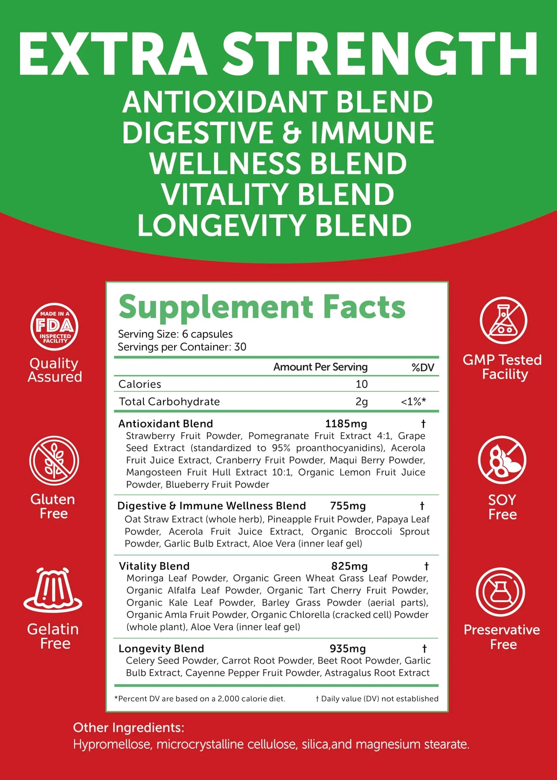 Lunakai USA Made Superfood Fruits & Veggies Supplement & Irish Sea Moss Bundle with 4 Blends, Black Seed Oil & Ashwagandha for Immune & Wellness Support Lunakai Au supplements