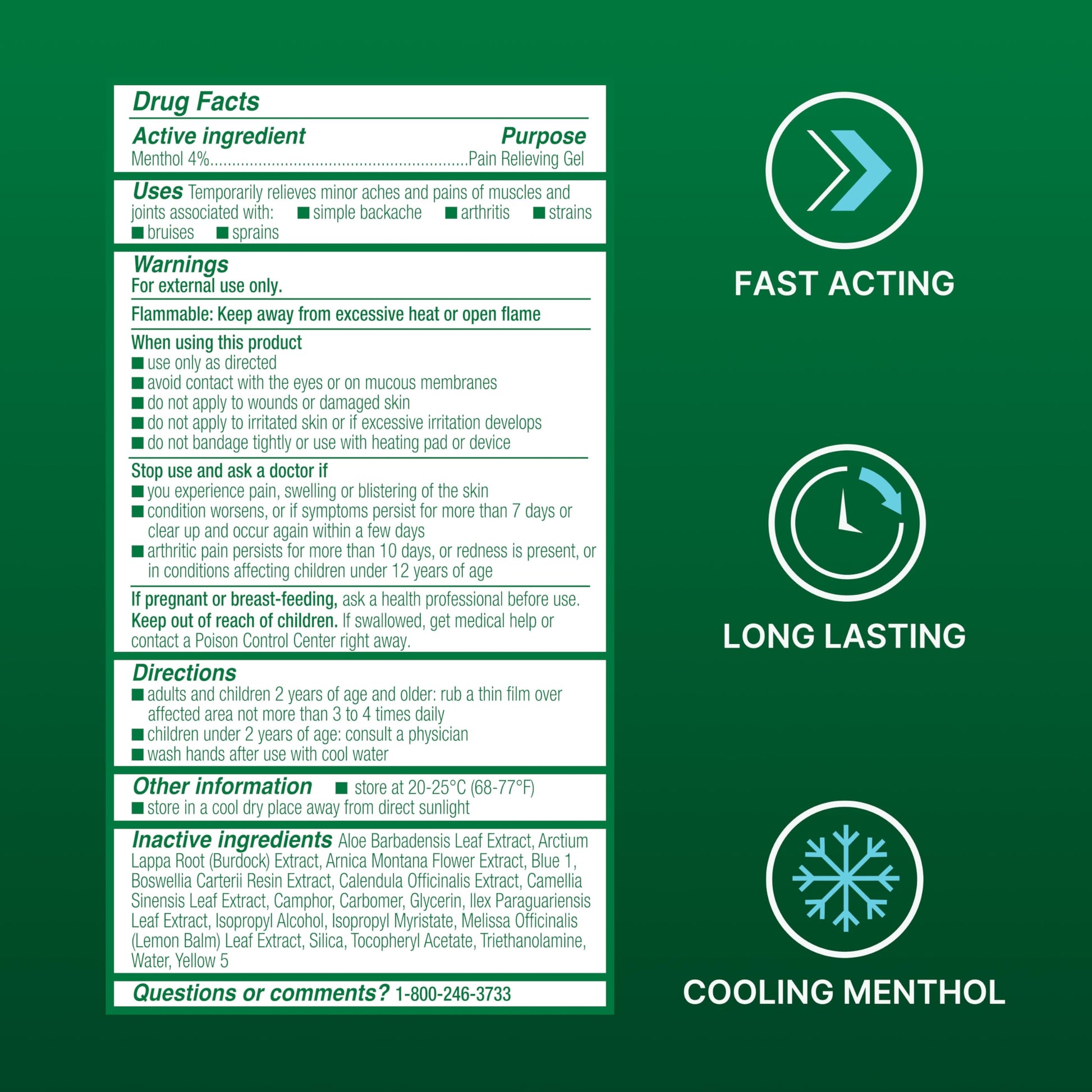 Biofreeze Gel Pain Relief, Knee & Lower Back Pain Relief, Arthritis Pain Reliever, Sore Muscle Relief, Neck Pain Relief, Cooling Joint Pain Relief, Menthol Gel 3 Fl Oz Biofreeze Au supplements