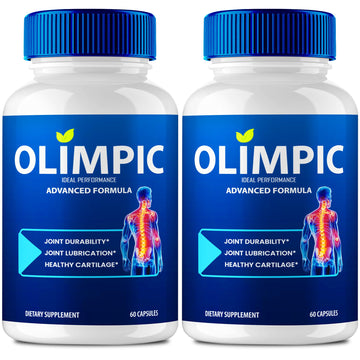 Olimpic Capsules, Advanced Joint Support Supplement Pills for Mobility and Comfort - Maximum Strength, Official Olim Pic Joint Support All Natural Formula, Premium Olim-Pic Reviews (2 Pack) IDEAL PERFORMANCE Au supplements