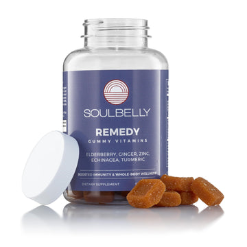 SOULBELLY Super Immunity | Remedy Vitamin Gummies for Immune Support | Vegan | Gluten-Free | Non-GMO | 60 Count SOULBELLY Au supplements