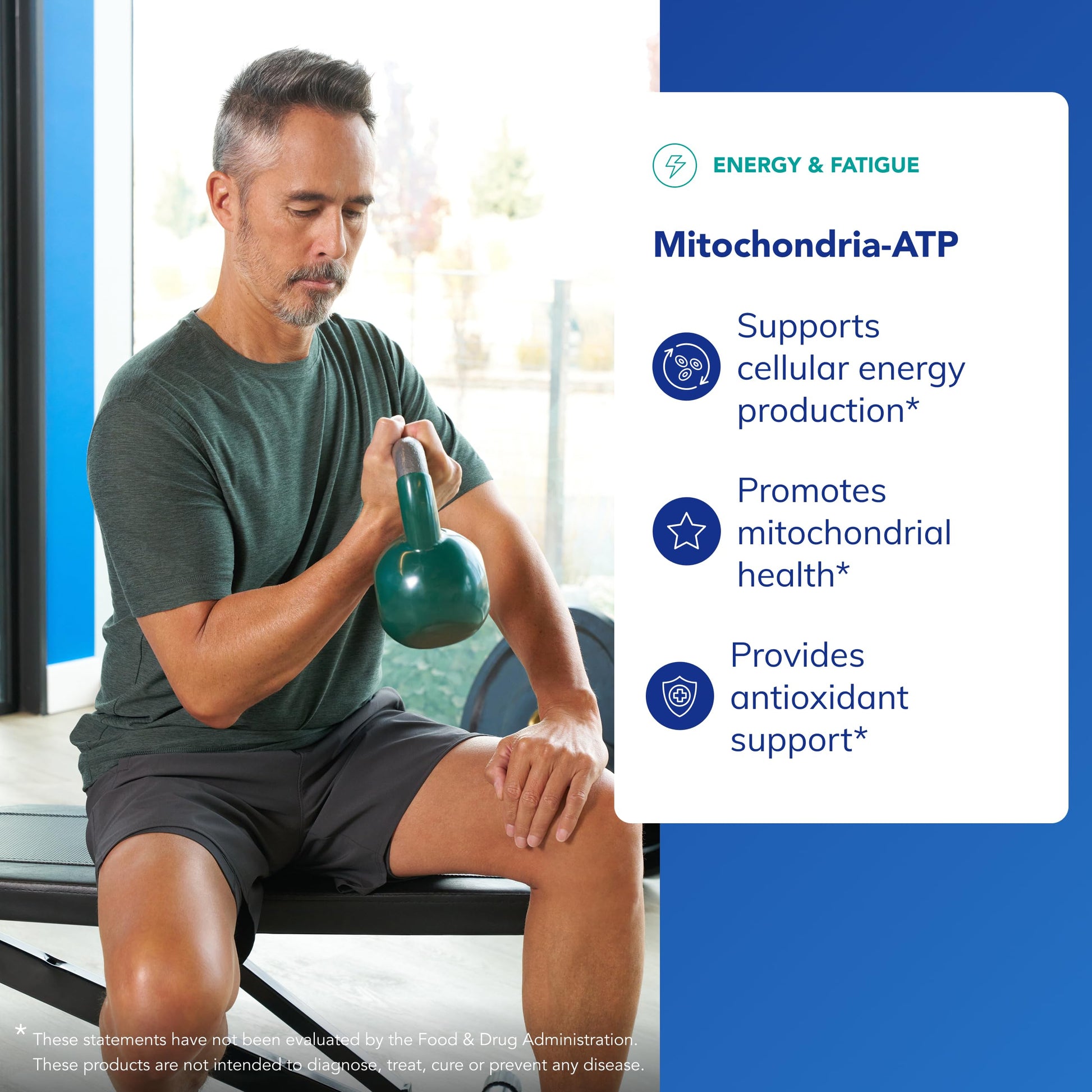 Pure Encapsulations Mitochondria-ATP - Mitochondrial Support - ATP Production Aid* - with Vitamin C, Vitamin E & Thiamin - Antioxidant Support - 120 Capsules Pure Encapsulations Au supplements