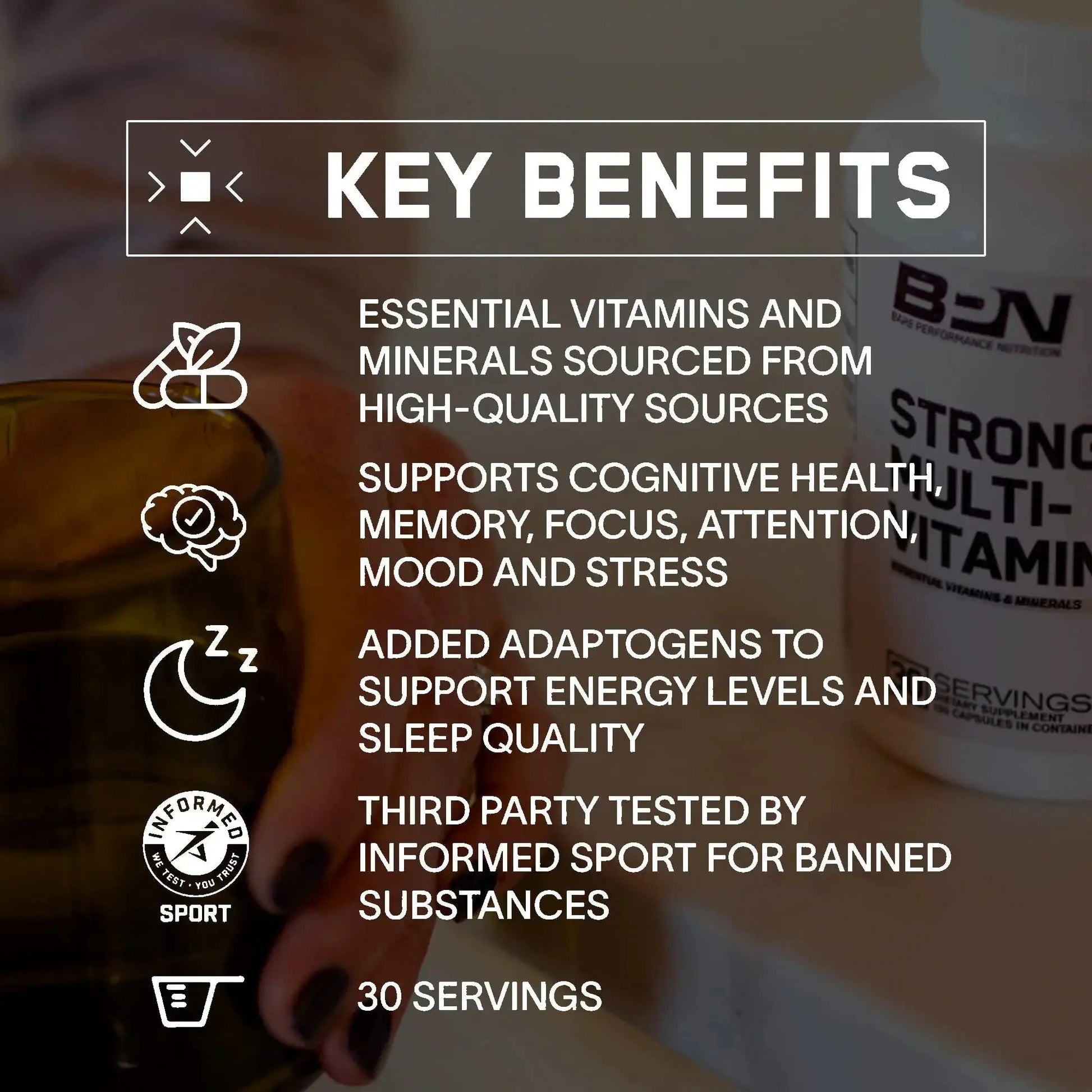 BARE PERFORMANCE NUTRITION BPN Strong Multi-Vitamin & Strong Joints Bundle BARE PERFORMANCE NUTRITION Au supplements
