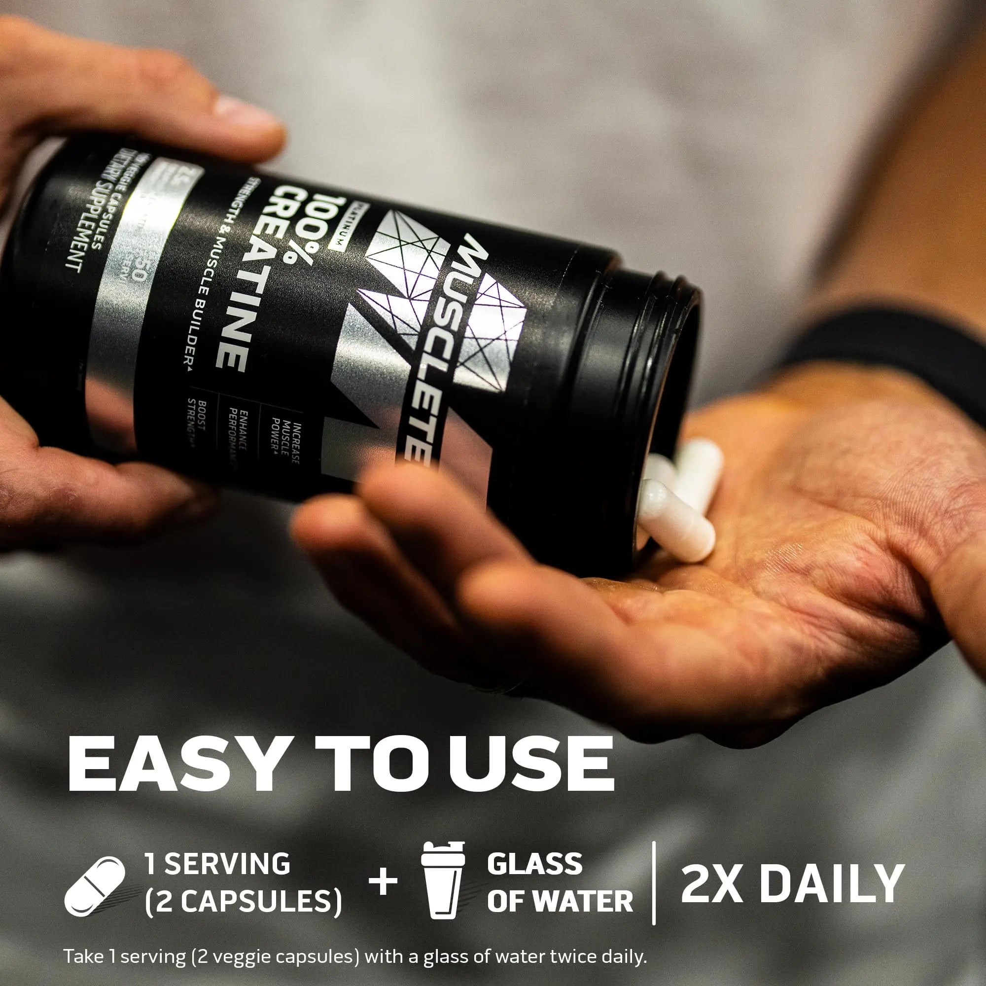 MuscleTech Platinum 100% Creatine Pills | Creatine Monohydrate Pill| | Muscle Recovery MuscleTech Au supplements