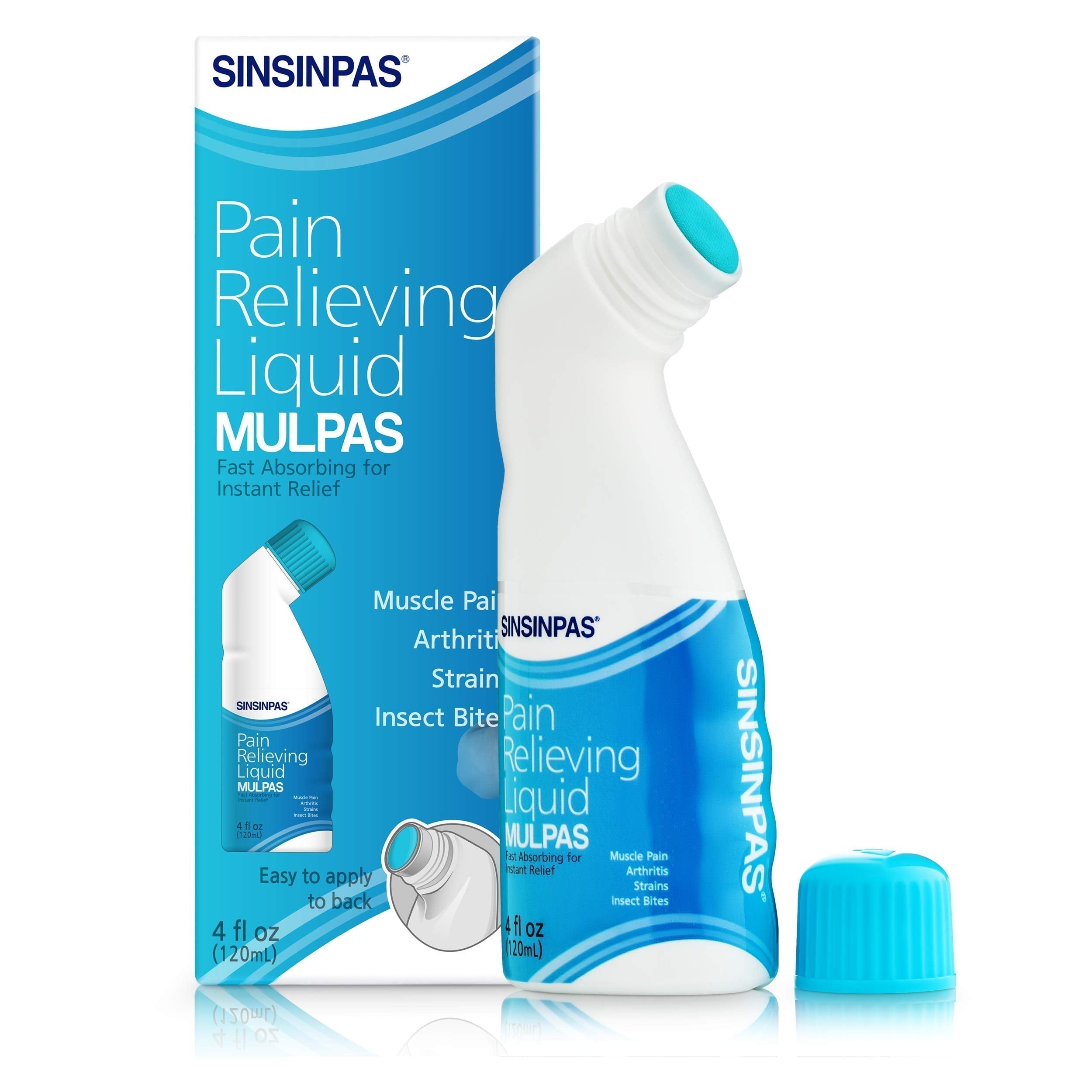SINSINPAS Pain Relieving Liquid - MULPAS 2 Pack (Total 8 fl oz) SINSINPAS Au supplements