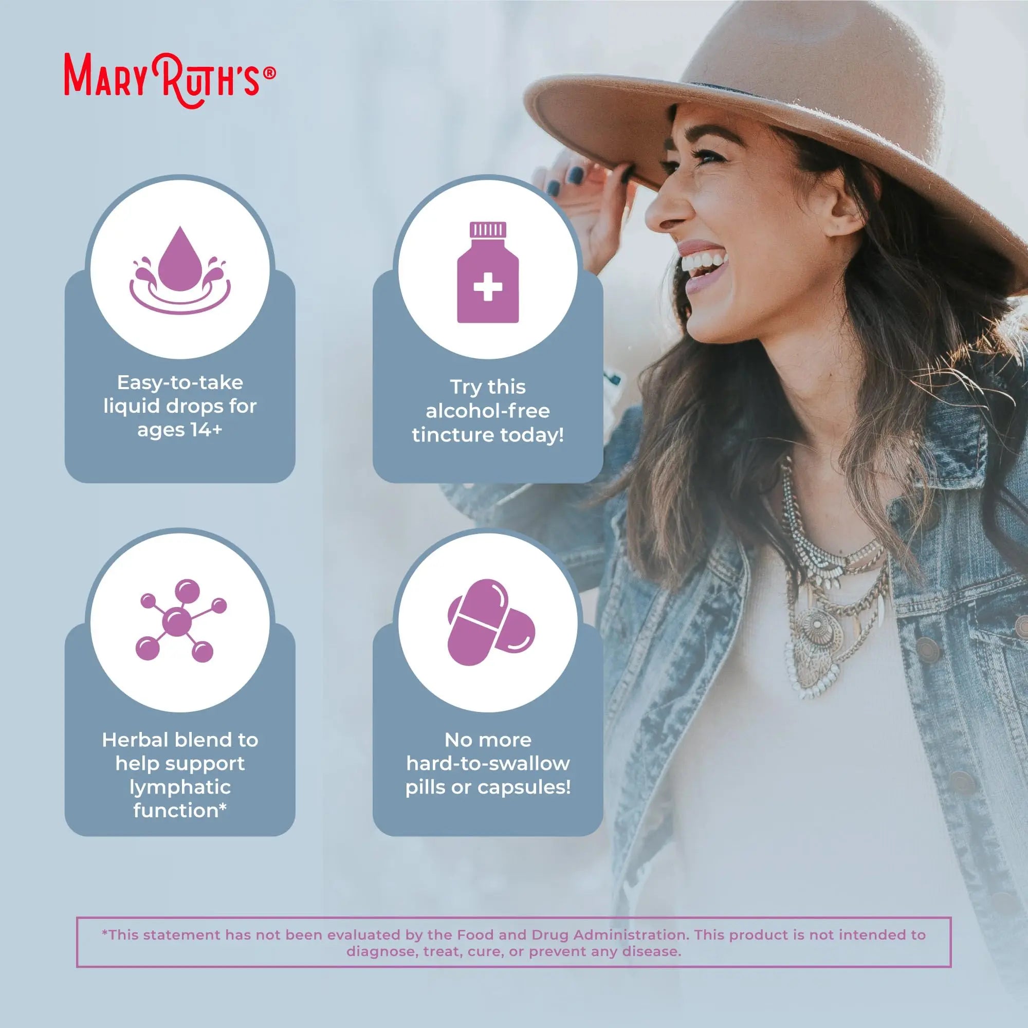Lymphatic Support Drops by MaryRuth's | USDA Organic Lymphatic Cleanse Immune Support Supplement| Lymphatic Support with Echinacea & Elderberry | Blue Vervain | Vegan | Non-GMO | 30 Servings MARYRUTH'S Au supplements