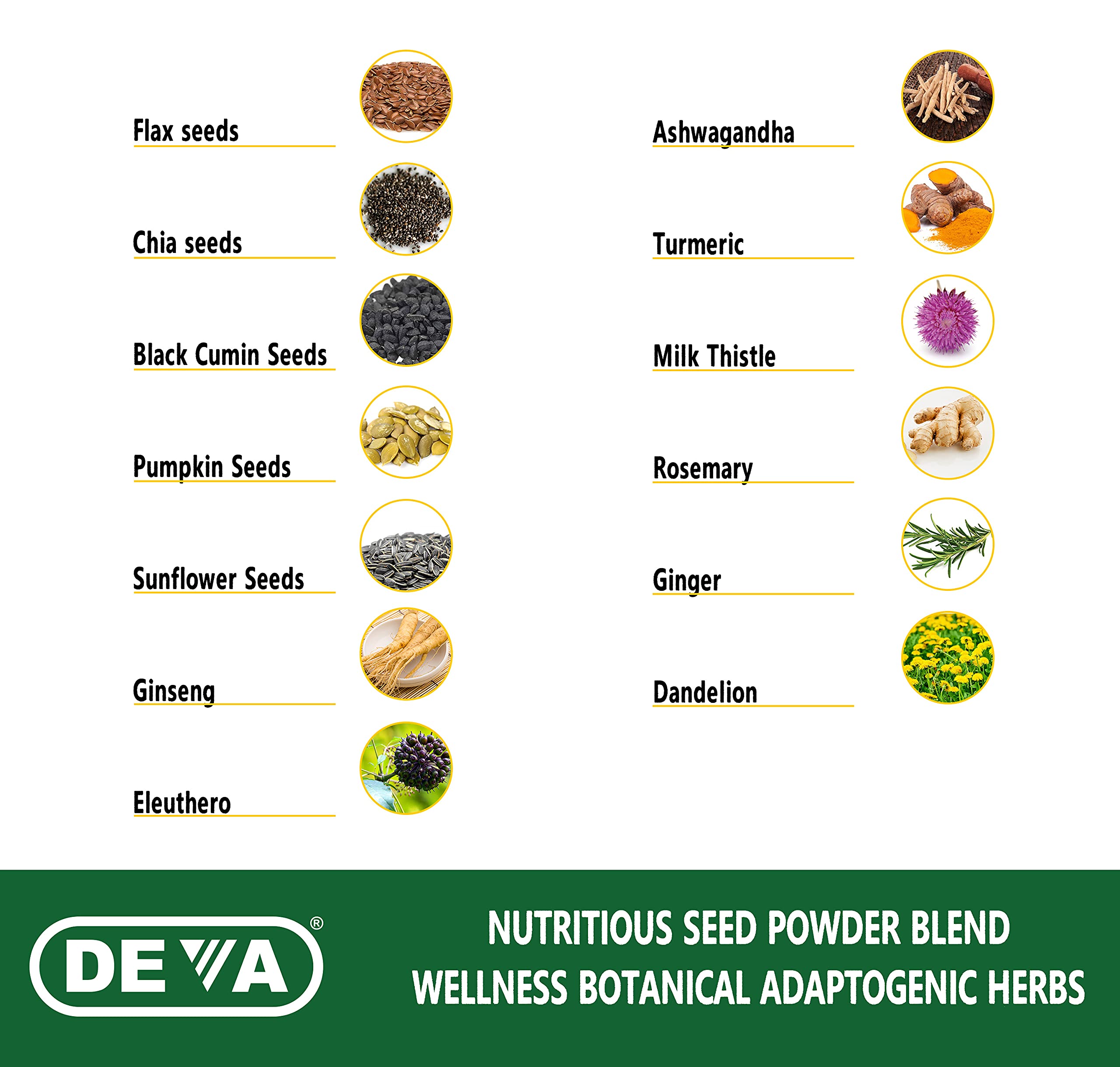 DEVA Tuba Prime Vegan Multivitamin Iron-Free High-Potency Vitamin & Mineral Dietary Supplement Antioxidants, Fruit & Veg Blend, Super Mushrooms, Probiotics, Prebiotics, Seeds, Herbs 90 Tabs 2-Pack DEVA Au supplements