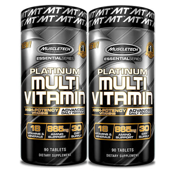 MuscleTech Platinum Multi Vitamin 90 Count (2 Pack) MuscleTech Au supplements
