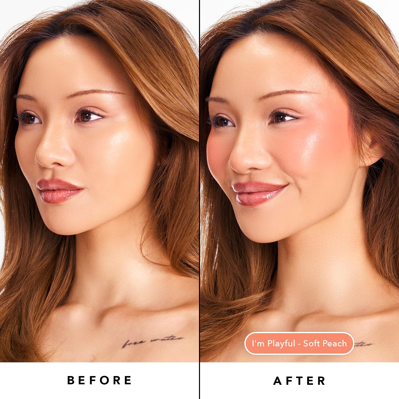 Sacheu Cheek STAY-N Liquid Blush for Cheeks — High Pigment, Buildable, Lightweight Cream Blush for Dewy & Radiant Flushed Cheeks — Long-lasting & Cruelty Free, I'm Playful Sacheu Au supplements