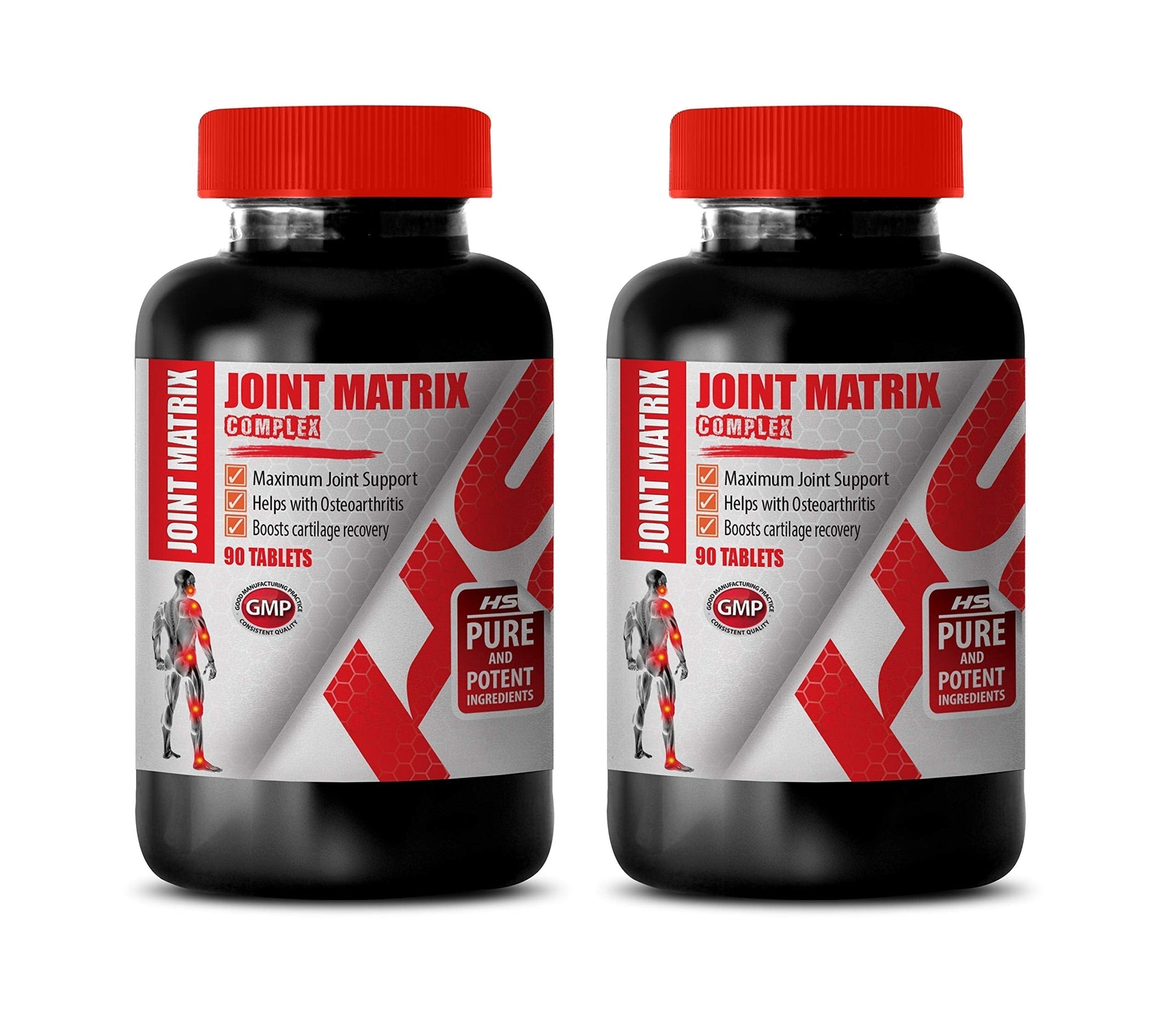 Supportive Blend - JOINT MATRIX COMPLEX - Essential Complex, Functional Strength, Joint Care Formula, Natural Mobility, Essential Joint Blend, Total Motion Support 2 Bottles 180 Capsules Healthy Supplements LLC Au supplements
