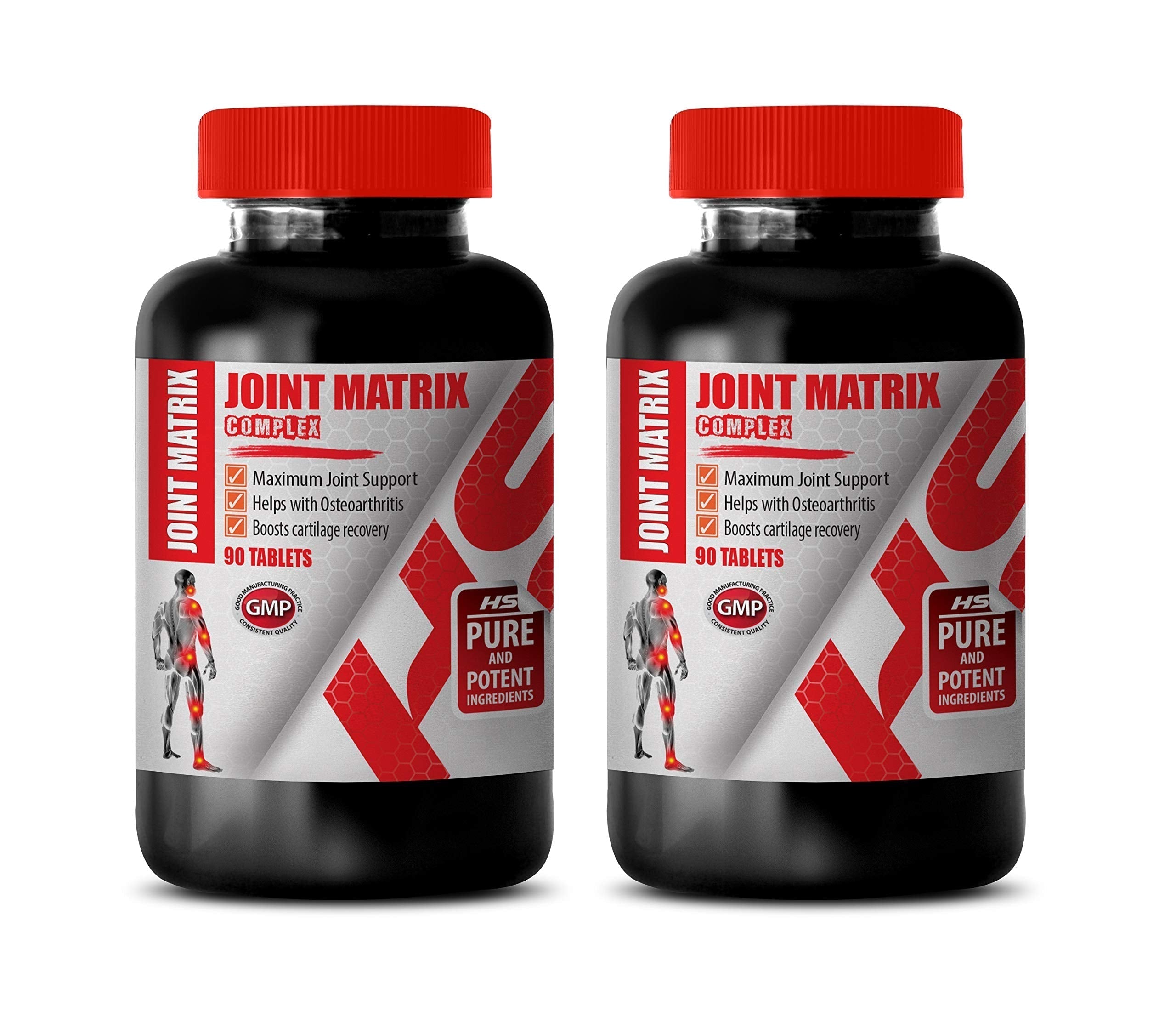 Performance Mobility - JOINT MATRIX COMPLEX - Wellness Essentials, Vitality Blend, Herbal Wellness, Strength & Support, Comprehensive Formula, Full-Range Motion 2 Bottles 180 Capsules Healthy Supplements LLC Au supplements