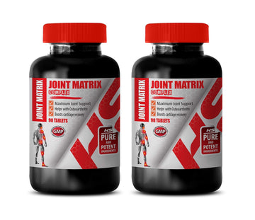 Performance Mobility - JOINT MATRIX COMPLEX - Wellness Essentials, Vitality Blend, Herbal Wellness, Strength & Support, Comprehensive Formula, Full-Range Motion 2 Bottles 180 Capsules Healthy Supplements LLC Au supplements