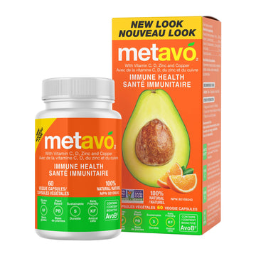 Metavo Immune Health - Natural Immune Support Supplement, Essential Zinc Supplements for Men & Women Enriched with Vitamin C, D & Copper, 60 Vegan Capsules, 30 Servings Metavo Au supplements