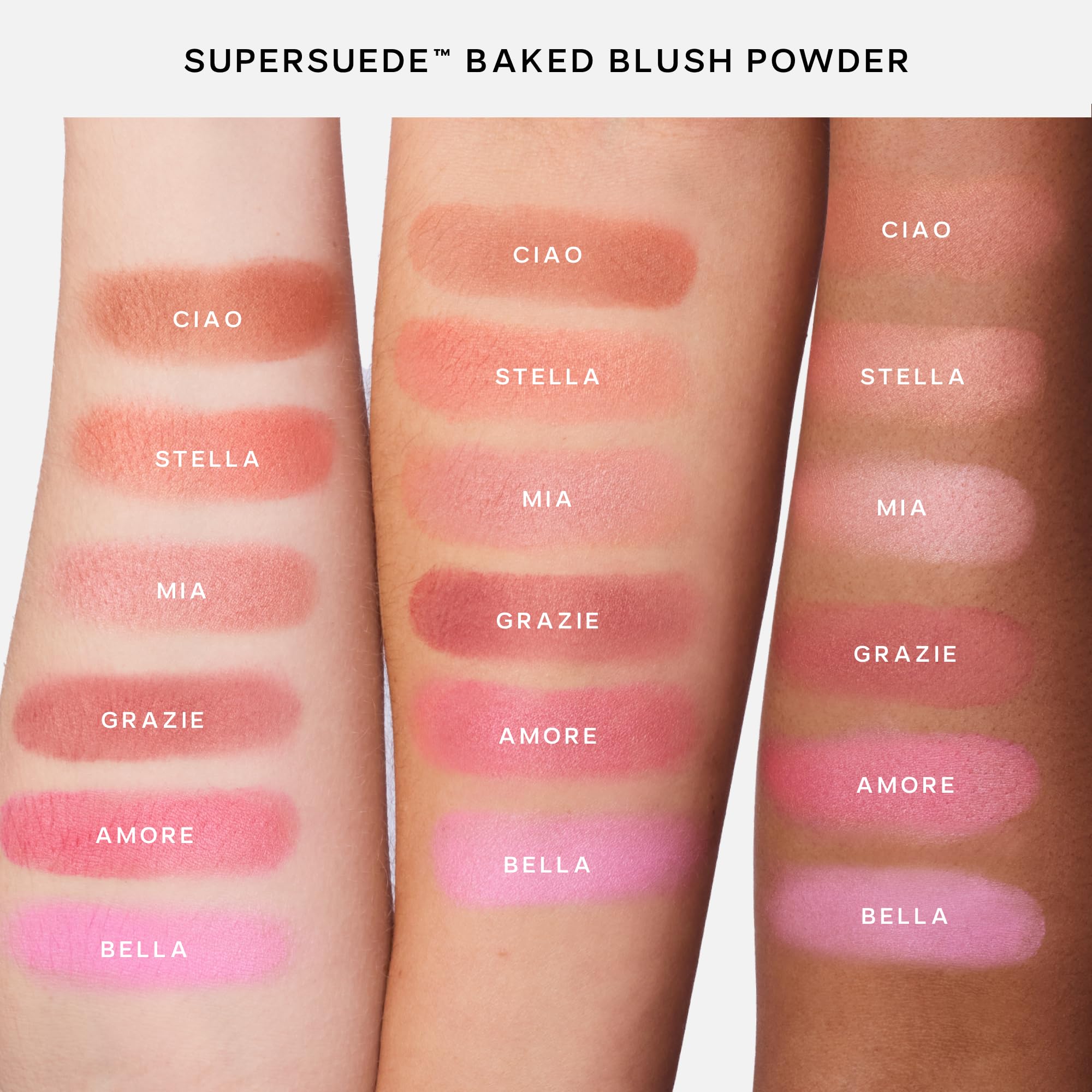 Saie Cheek Flush Duo - Dew Liquid Blush (.40 oz, Dreamy), SuperSuede Baked Powder Blush (.01 oz, Grazie) - Layerable, Skin-Nourishing Blushes for a Seamless Radiant Finish Saie Au supplements