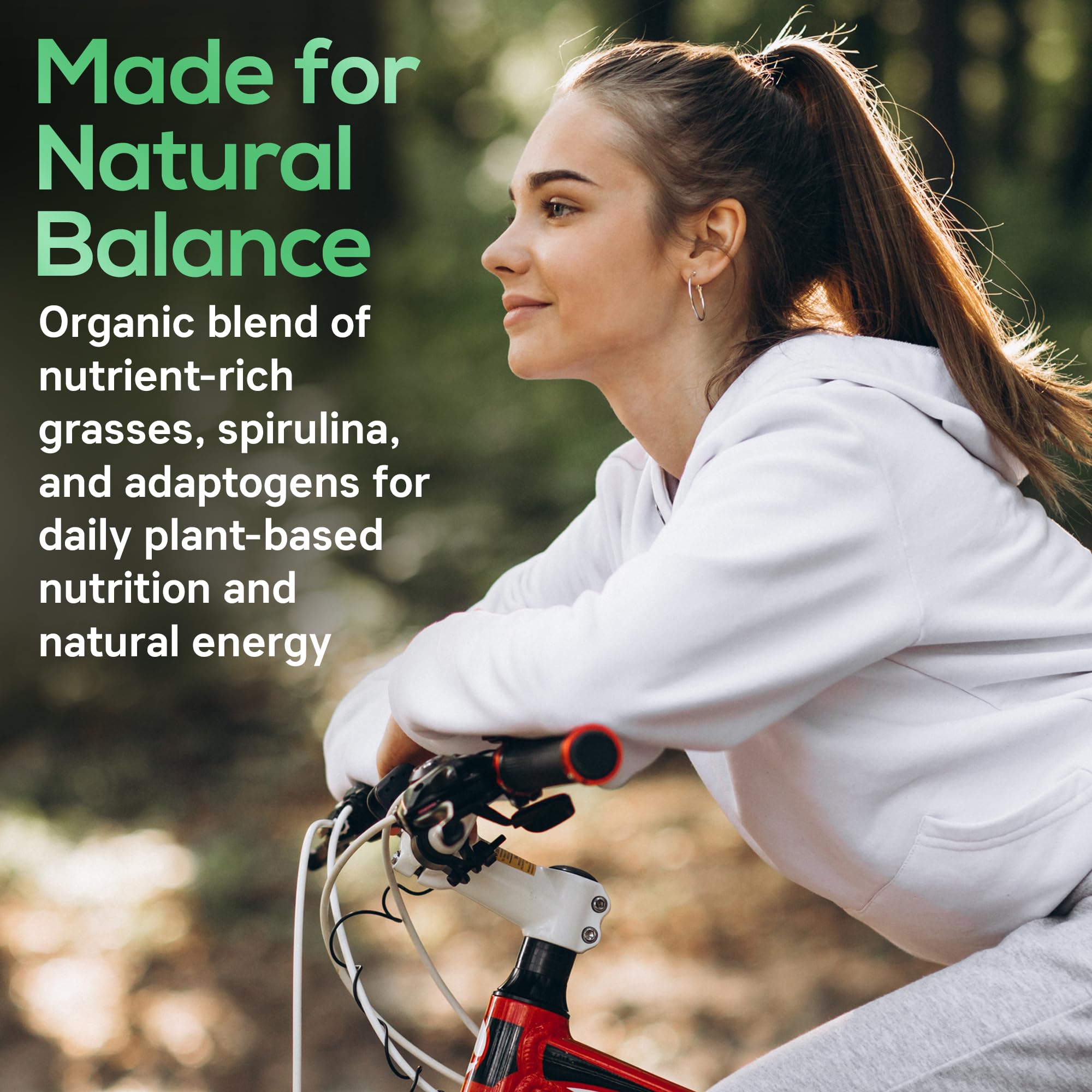 Boost UltraGreens Super Greens Powder - Organic Spirulina, Grasses & Antioxidants | Premium Superfood for Daily Energy | Detox & Whole-Body Wellness - 50 Servings Parker Naturals Au supplements