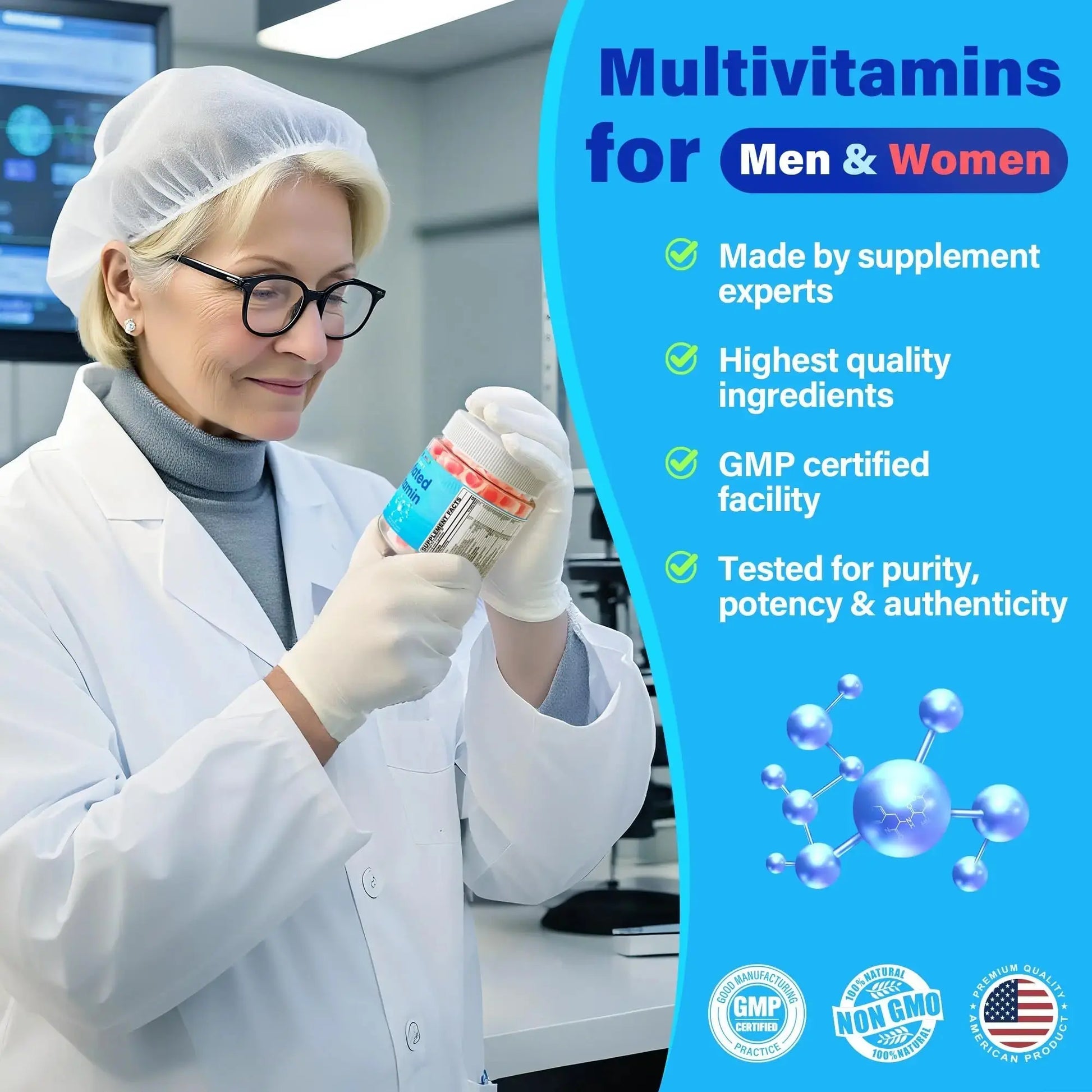 Methylated Multivitamin for Women & Men Gummies w/ Omega-3, Calcium, D3 K2, Methylfolate & B12, TMG, Daily Vitamin A, C, E, B Complex, Magnesium, CoQ10 NEVISS Au supplements
