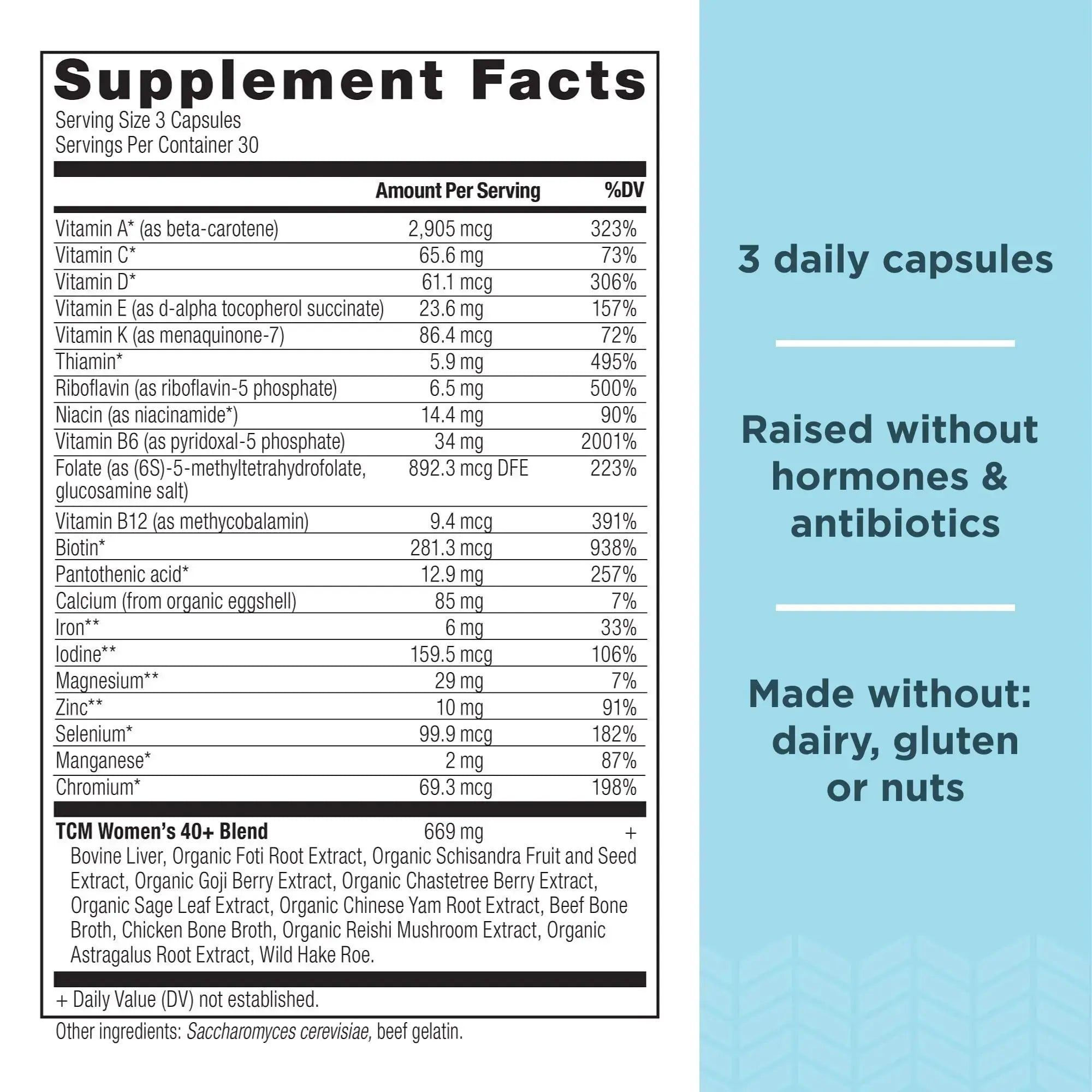 Ancient Nutrition Multivitamins for Men and Women, Age 40+ (90 Count) Ancient Nutrition Au supplements