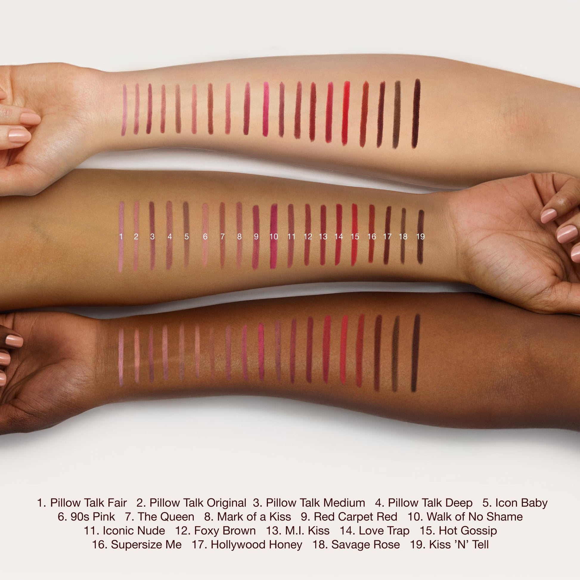 Charlotte Tilbury Lip Cheat Lip Liner Pencil - Gives Lips a Fuller-Looking, Defined Pout - Enriched with Jojoba Oil & Hyaluronic Acid - Waterproof, Smudge-Proof & Transfer-Proof - Pillow Talk Fair Charlotte Tilbury Au supplements