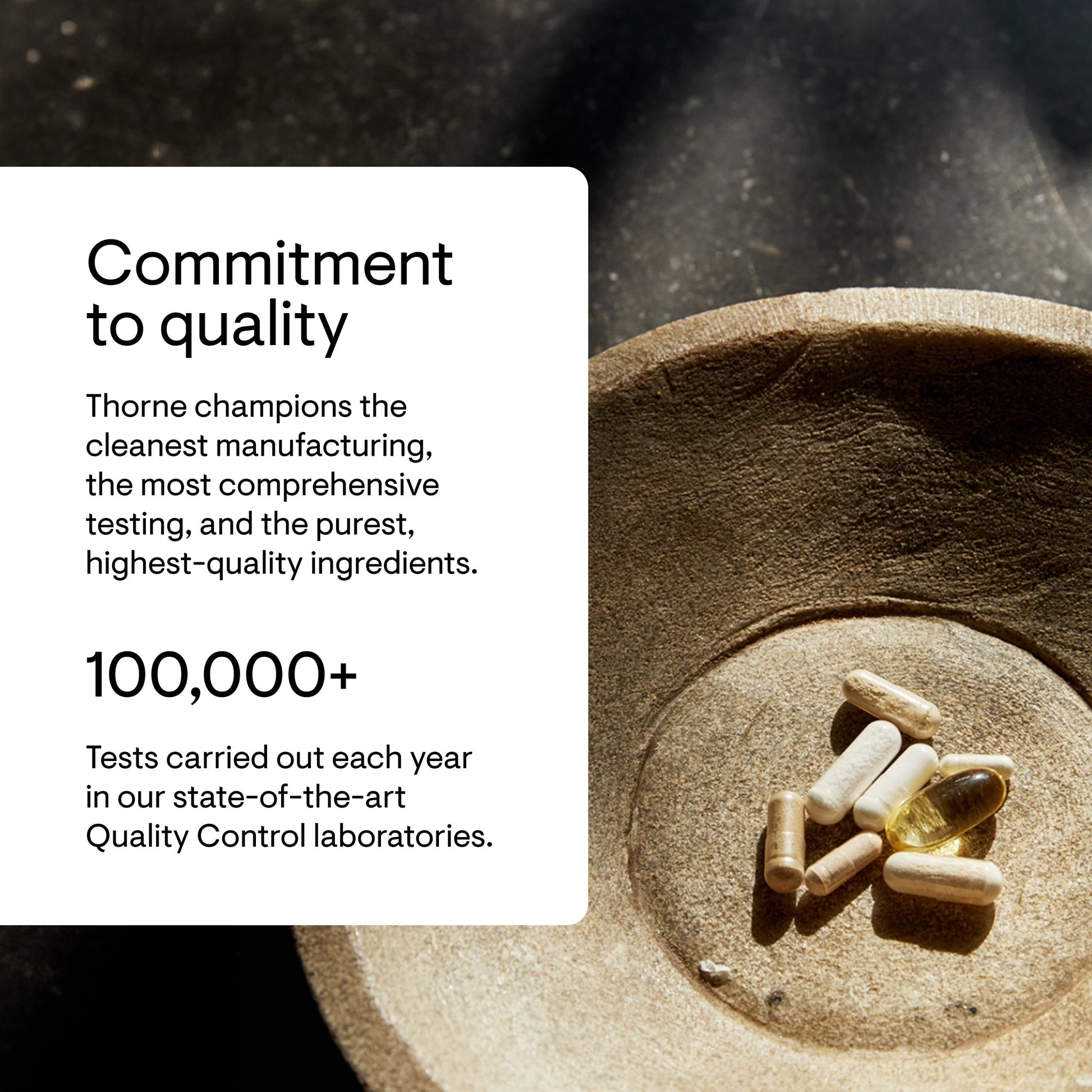 THORNE - Emotion Balance Support - Supports Mood & Stress Management* - Vitamins B6, B12 & C, 5-HTP, GABA, Rhodiola, Folate (5-MTHF) & L-Tyrosine - Third-Party Certified - Gluten-Free - 120 Capsules THORNE Au supplements