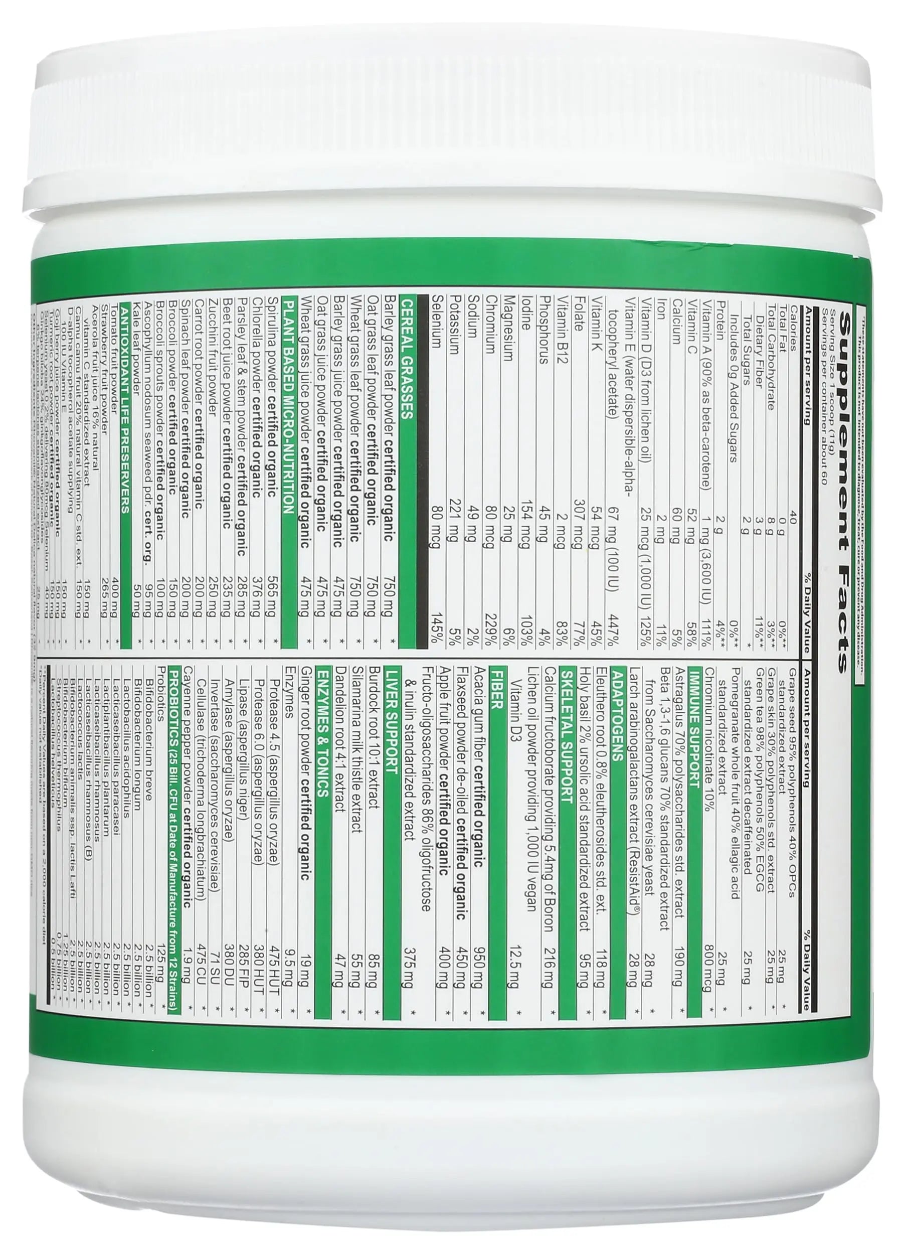 Vibrant Health Green Vibrance Powder, 23.28 oz Vibrant Health Au supplements