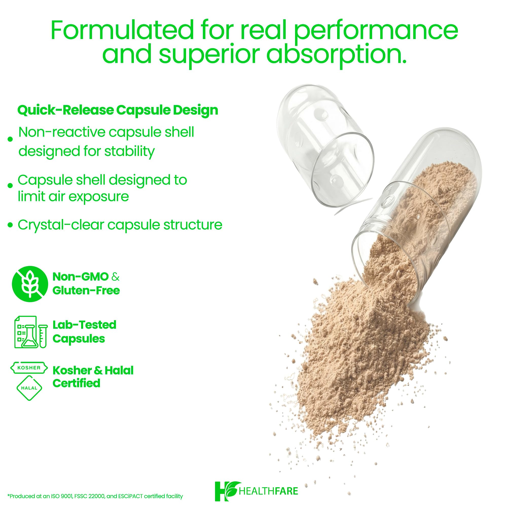 Healthfare Fenugreek Seed Extract 6000mg | 150 Vegan Capsules | Concentrated Herbal Supplement | Non-GMO, Gluten-Free | Made in USA Healthfare Au supplements