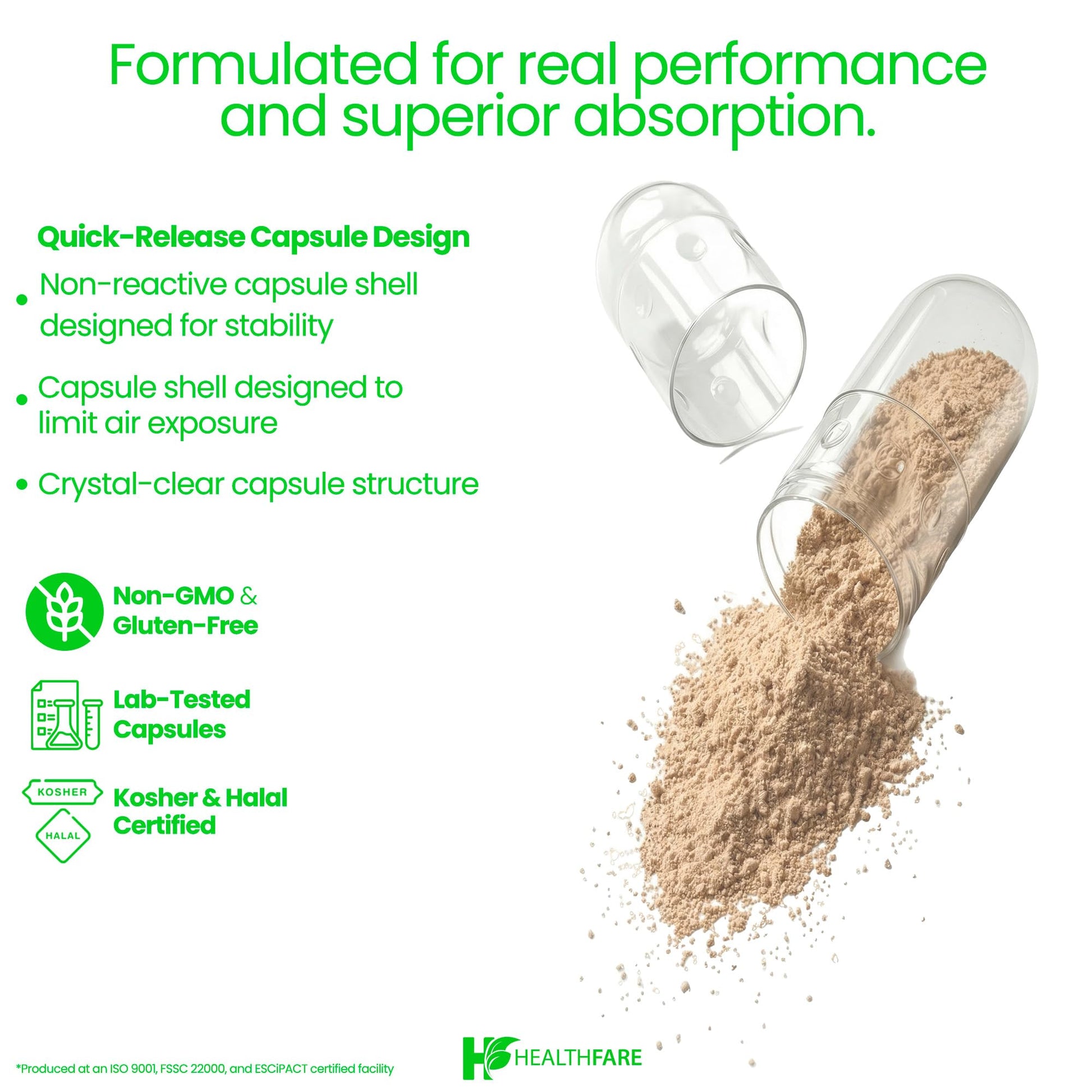 Healthfare Fenugreek Seed Extract 6000mg | 150 Vegan Capsules | Concentrated Herbal Supplement | Non-GMO, Gluten-Free | Made in USA Healthfare Au supplements