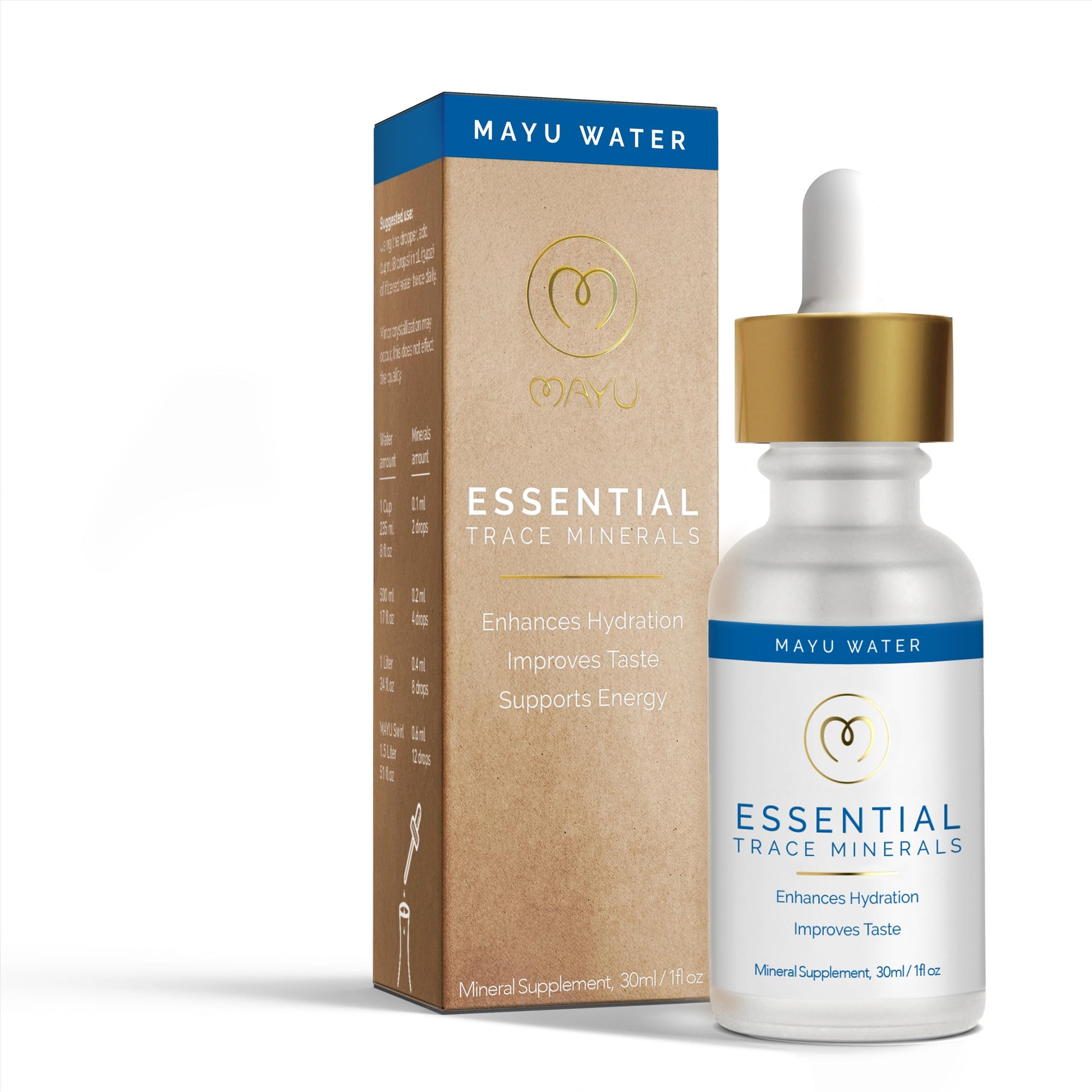 MAYU Trace Mineral Drops, 1 Bottle, Great-Tasting Hydration & Daily Energy, 80+ Full-Spectrum Trace Minerals, Third-Party Tested, Exceeds EU Standards, Magnesium, Potassium & Chloride, No Additives mayu Au supplements