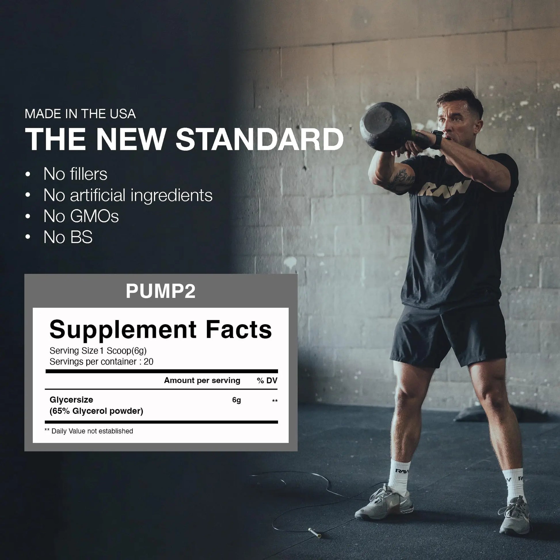 RAW Pump2 Pre Workout | Glycerol Pump Pre Workout Supplement, Pair Pump Supplement for Best Results Or Any Preworkout Powder | Enhanced Hydratio RAW Au supplements