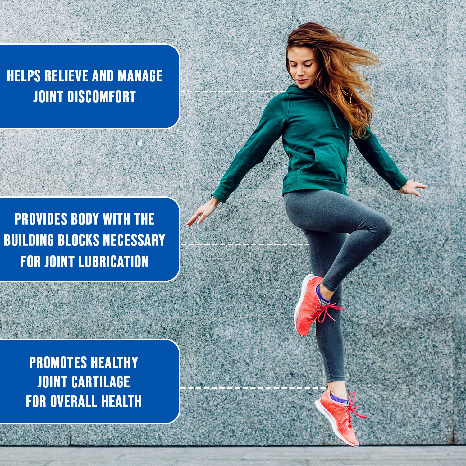 Wellgenix Osteogenix Advanced Joint Flex Formula (90 Ct) - Knee Supplement with Collagen II, Glucosamine, Chondroitin, MSM & HLA - Lubrication & Discomfort Support Tablets for Men & Women Wellgenix Au supplements