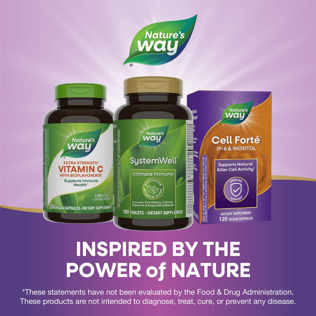 Nature's Way Systemwell Ultimate Immune* with Vitamins C, A, D, Zinc, & Selenium, Multi-System Botanical Blends Including Immune, Respiratory, Digestive & Circulatory, 180 Tablets (Packaging May Vary) Nature's Way Au supplements
