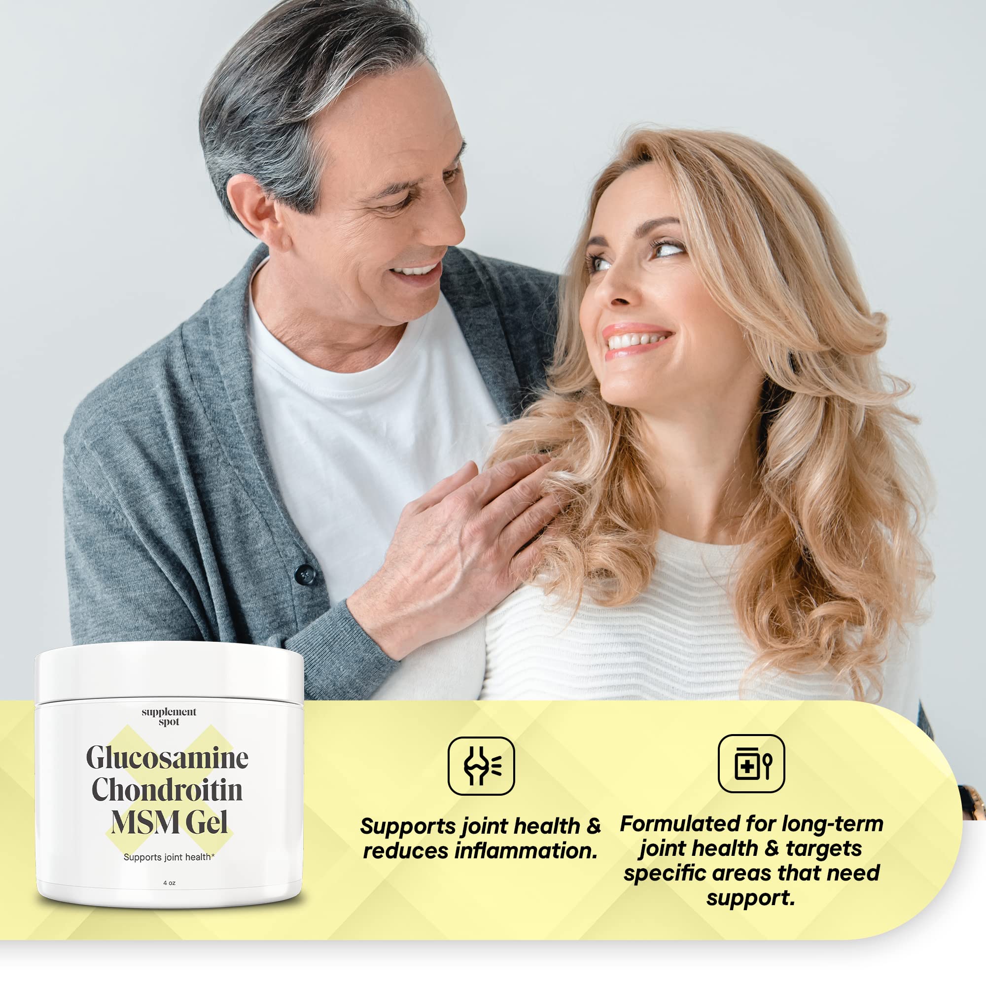 Supplement Spot Capsaicin Roll-On Cream 0.075% - Glucosamine Chondroitin MSM Gel with Bromelain – Joint & Muscle Care Bundle Supplement Spot Au supplements